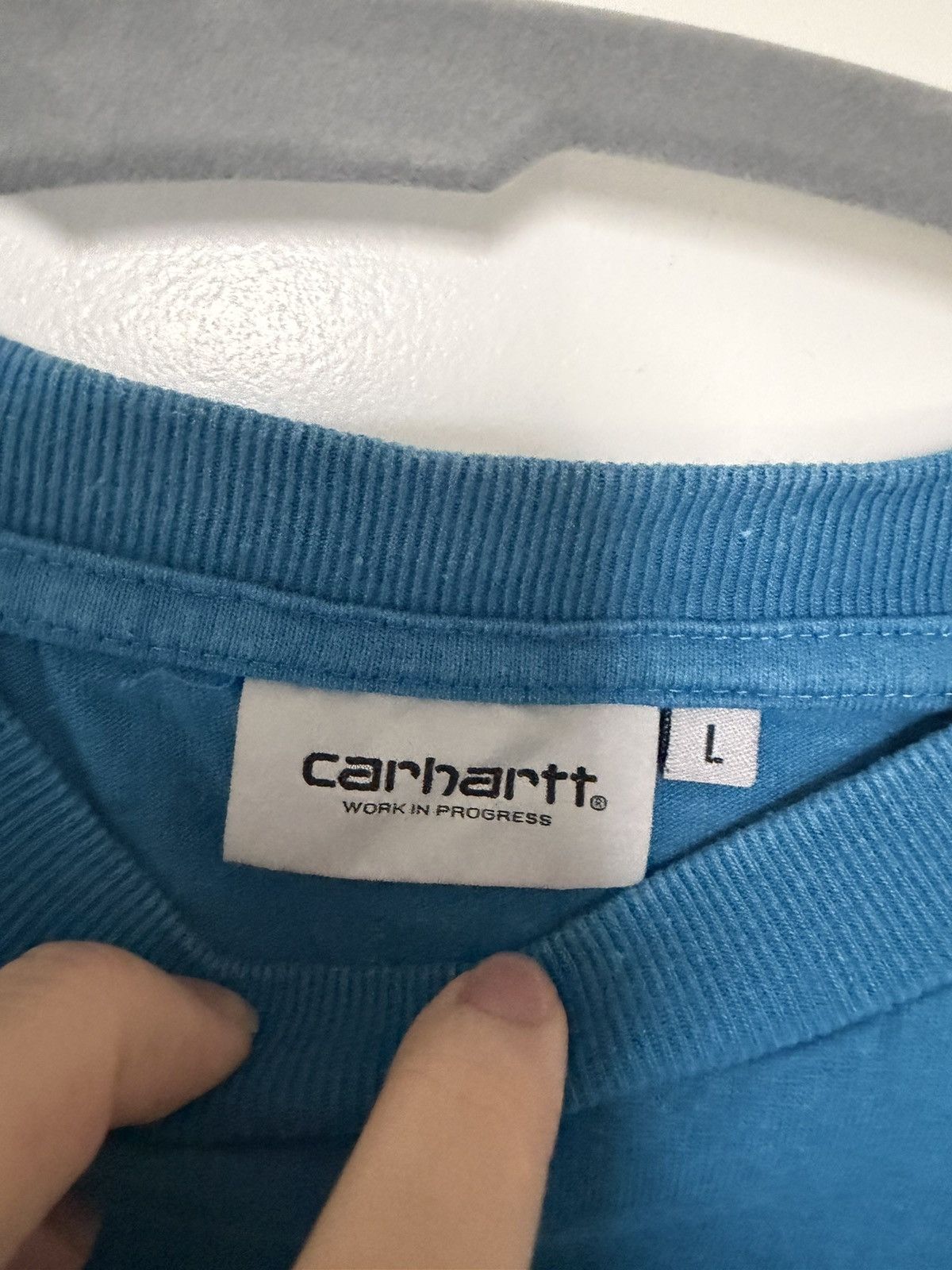 Carhartt Wip CARHARTT WIP S/S RIDERS T-SHIRT AMALFI HEAVY ENYME WASH Size US L / EU 52-54 / 3 - 3 Thumbnail