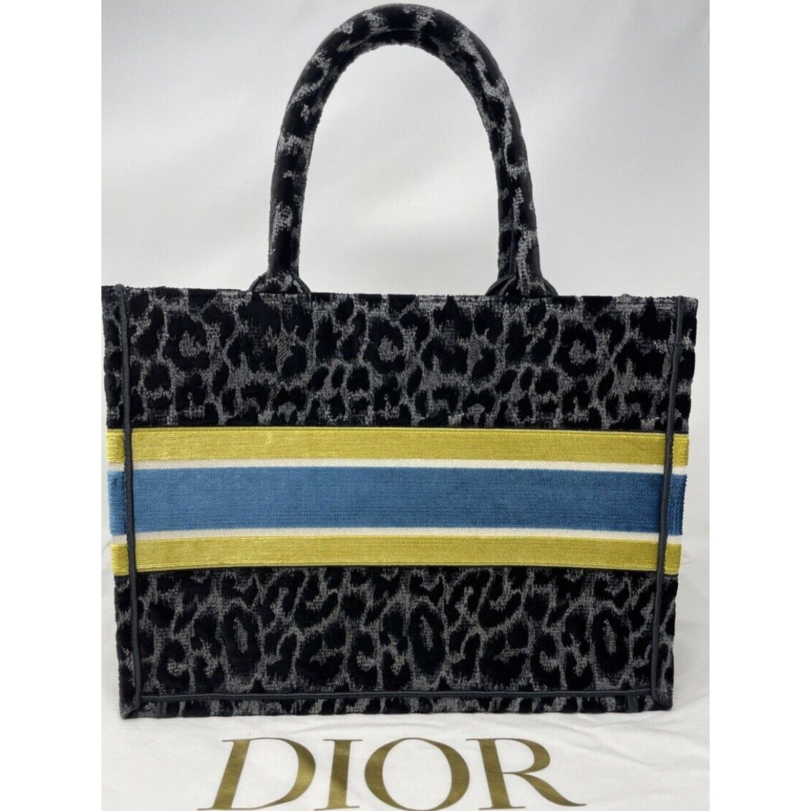 Dior CHRISTIAN DIOR Small Book Mizza Embroidered Tote Bag Size ONE SIZE - 6 Thumbnail