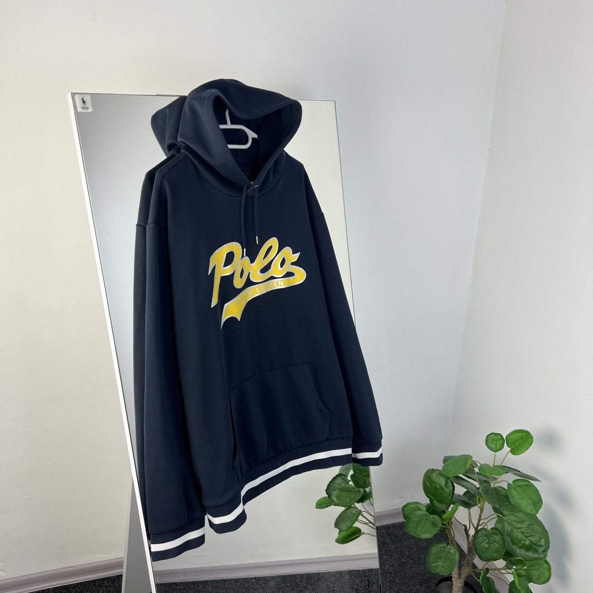 Polo Ralph Lauren Vintage Polo Ralph Lauren Big Logo Oversized Fit Hoodie Size US XXL / EU 58 / 5 - 1 Thumbnail