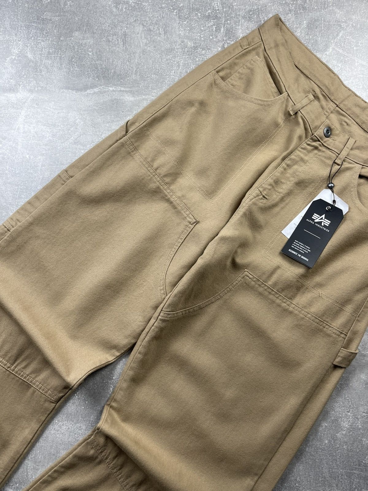 Alpha Industries Alpha Industries Aviation Utility Cargo Pants Sand Beige Size US 33 - 8 Thumbnail