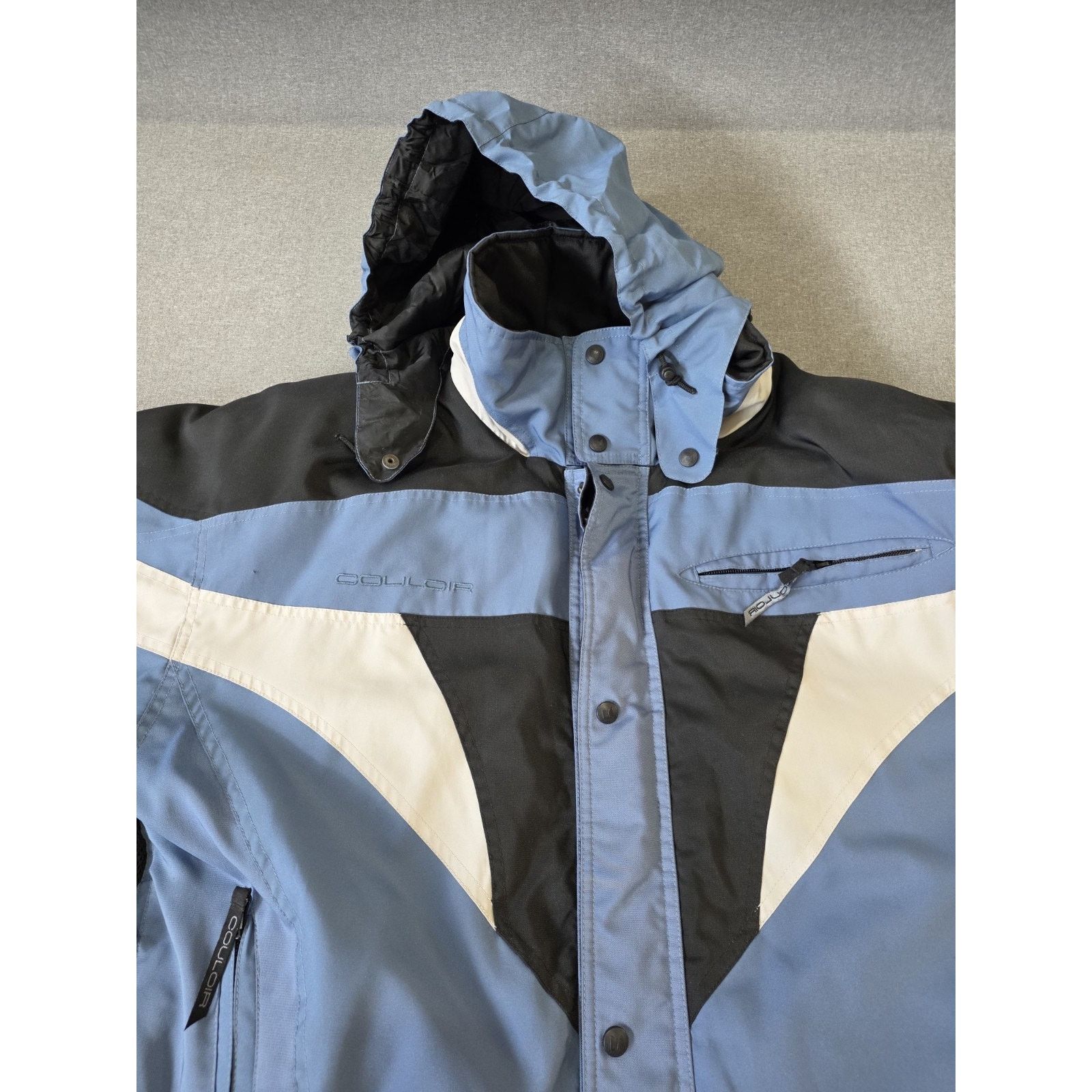 Other Couloir Ski Snow Jacket Coat Men's Size 48. Blue Black Hood Size US M / EU 48-50 / 2 - 7 Thumbnail