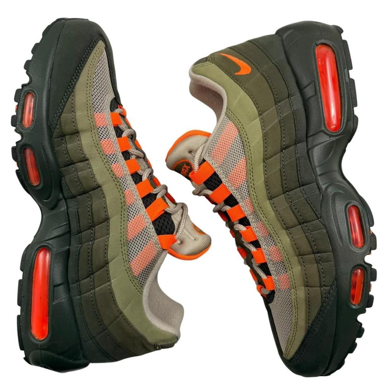 Nike Nike Air Max 95 OG Neutral Olive Total Orange - Size US 8.5 Size US 8.5 / EU 41-42 - 4 Thumbnail