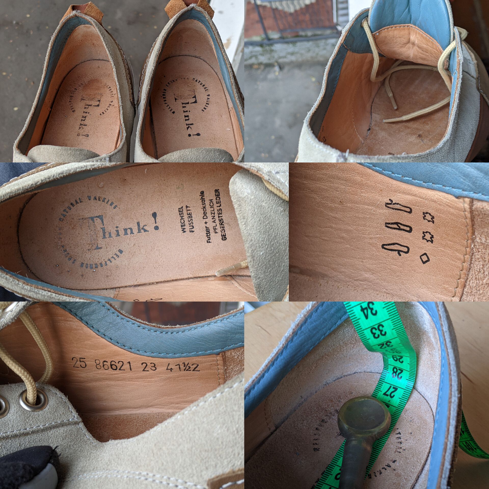 Japanese Brand Think! Leather Casual Sneakers Shoes Prada Dior Puma Size US 9 / EU 42 - 21 Thumbnail