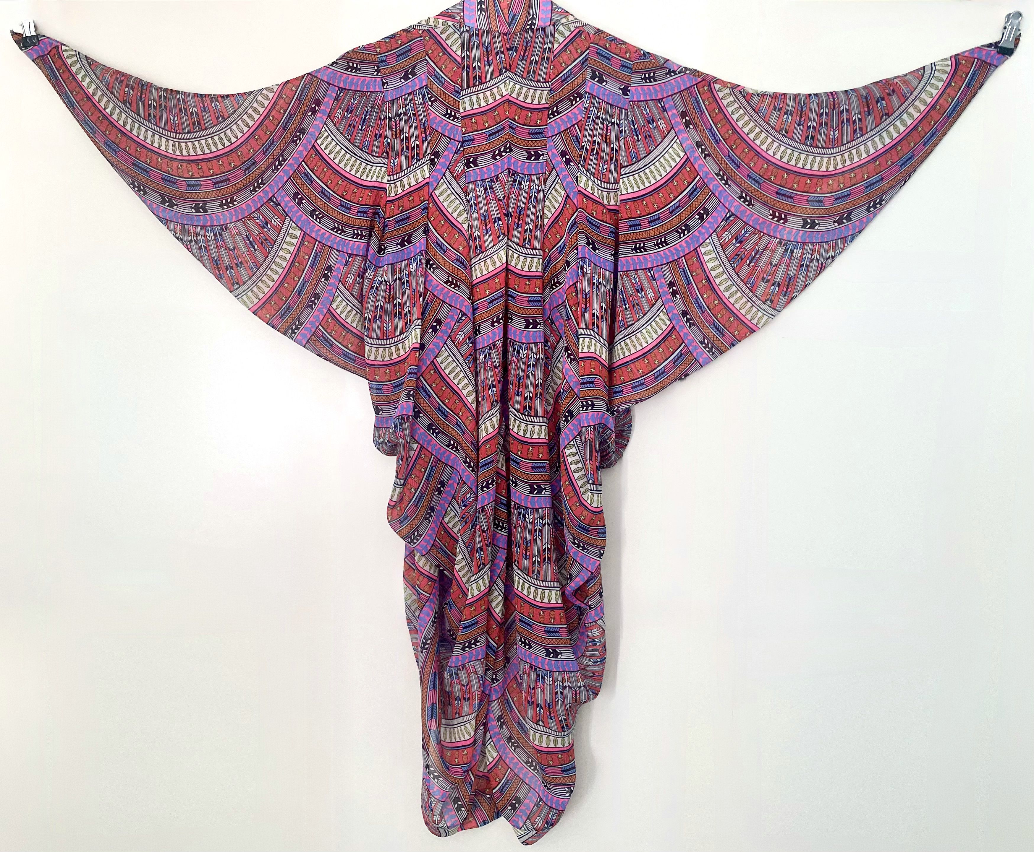 Mara Hoffman Mara Hoffman Rainbow Cocoon Duster / Beach Cover-up Size ONE SIZE - 6 Thumbnail