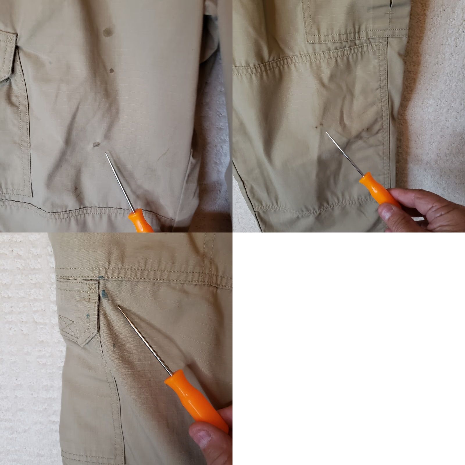 Vintage 5.11 Tactical Series Mens Pants Regular 34x34 Tan Beige Cargo Pockets Outdoor 34 Inseam Mens Reg Size US 34 / EU 50 - 10 Thumbnail