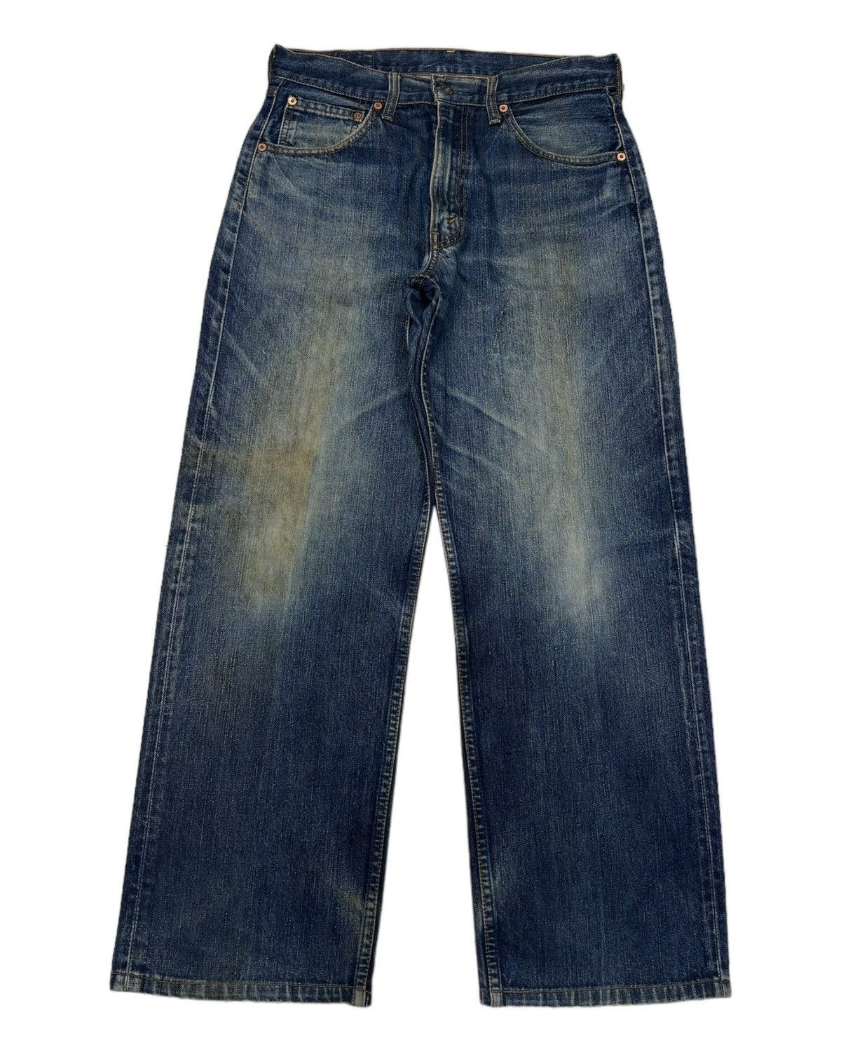 JNCO VINTAGE LEVIS 504 BAGGY DISTRESS DENIM BAGGY JEANS Size US 31 - 1 Thumbnail