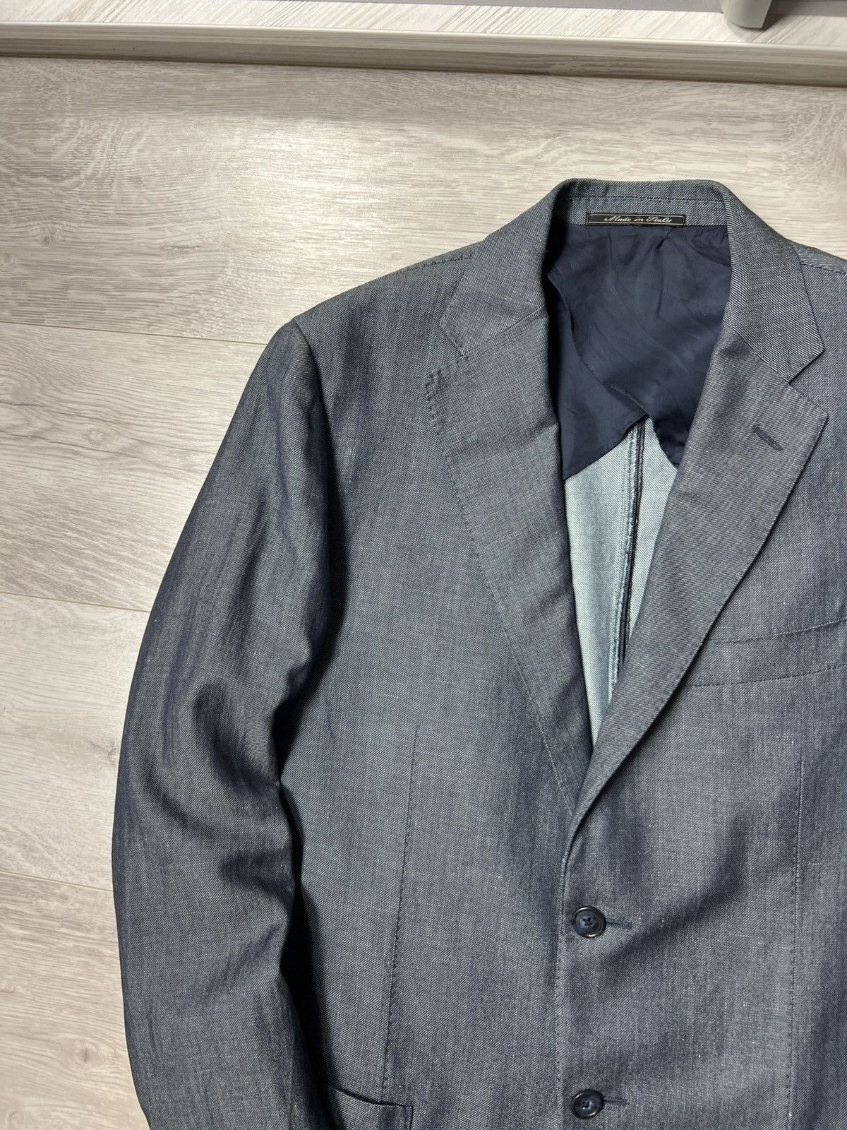 Corneliani Corneliani Mantua Cupro 100 Blazer Jacket 2 Button Size 50R Size 40R - 4 Thumbnail