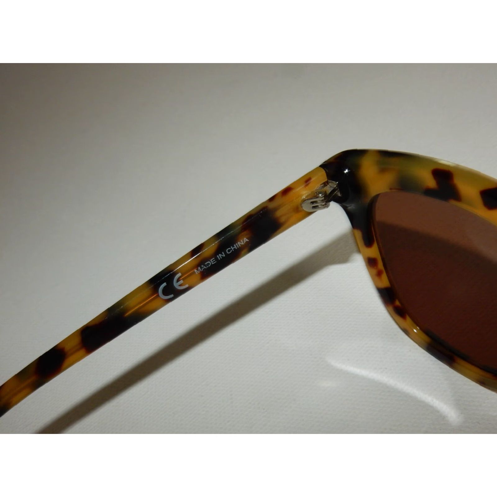 J.Crew VINTAGE J.CREW Sunglasses Women Brown Small Scratched Lenses 1980s Size ONE SIZE - 5 Thumbnail