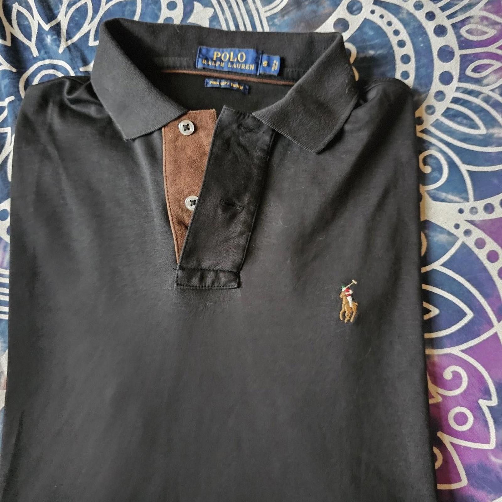 Polo Ralph Lauren Polo Ralph Lauren Men's Black Polo-shirt Size US S / EU 44-46 / 1 - 4 Thumbnail