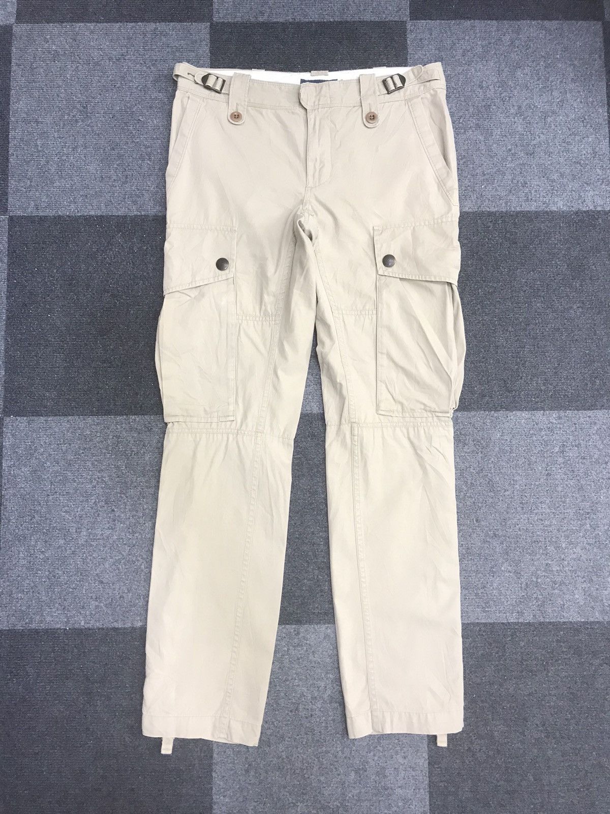 Polo Ralph Lauren × Ralph Lauren × Vintage RALPH LAUREN Ankle Zipper Cargo Pant Size 30" / US 8 / IT 44 - 4 Thumbnail