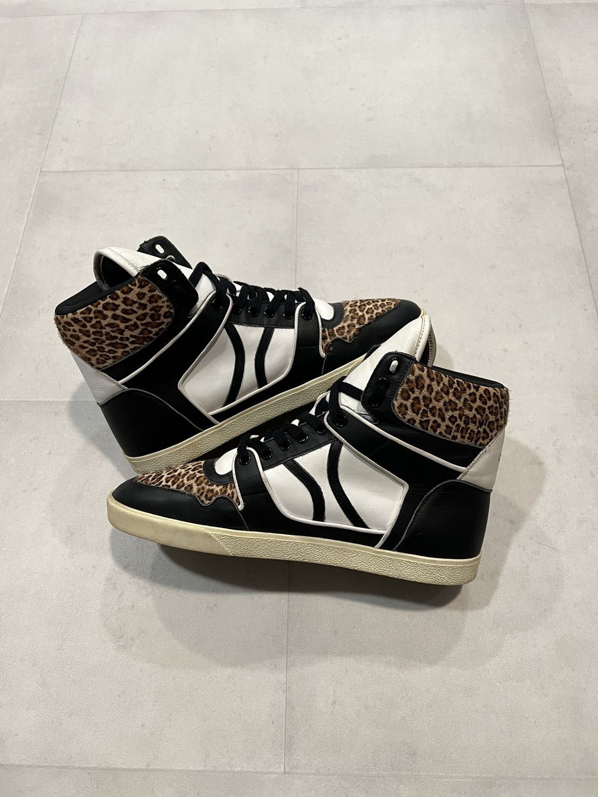 Celine Celine leopard Break High Tops Size US 9 / EU 42 - 6 Thumbnail