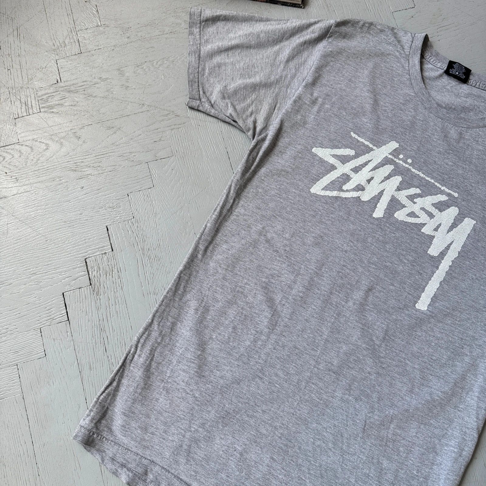Stussy Stussy Graphic Logo Tee Shirt Size US M / EU 48-50 / 2 - 2 Thumbnail
