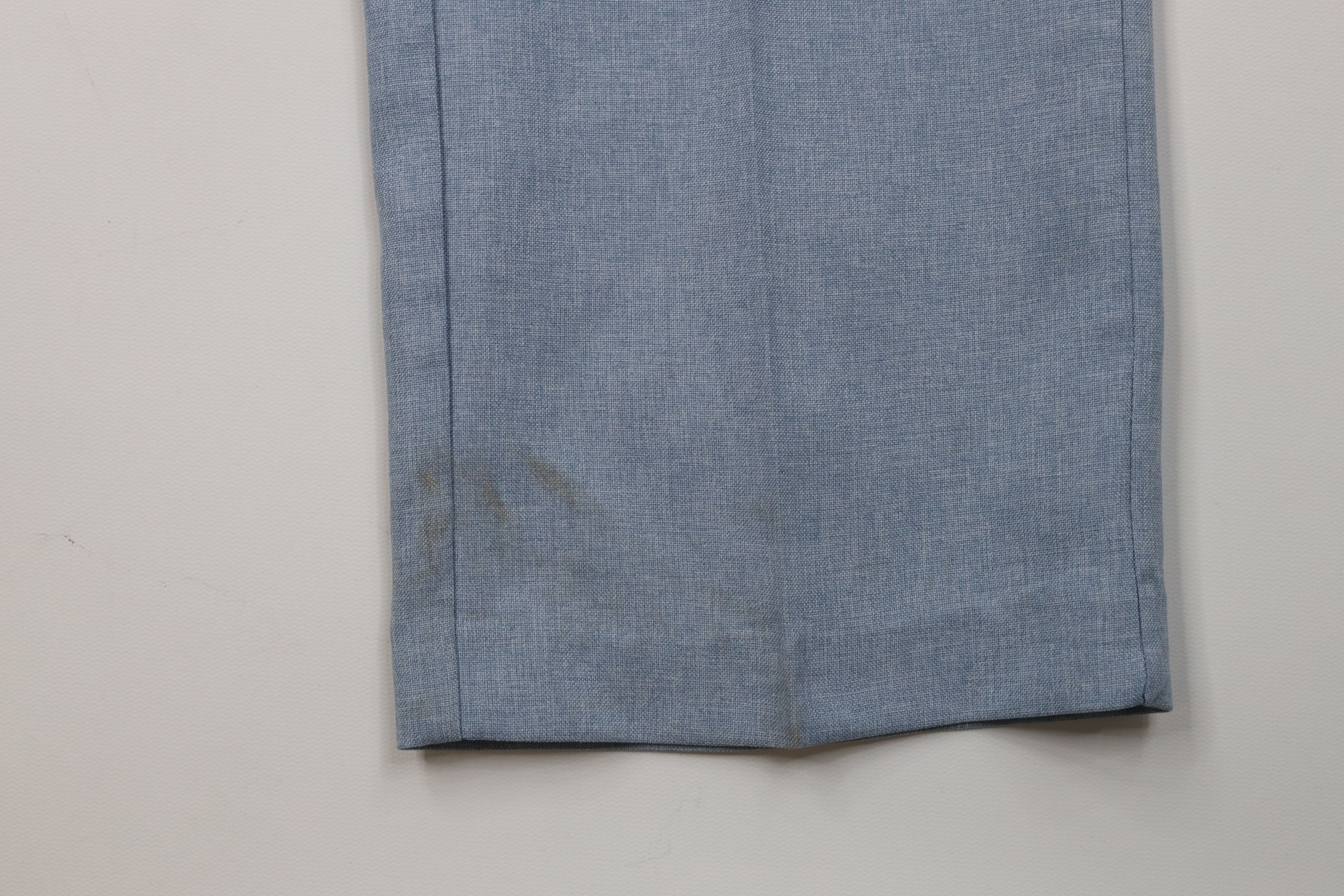 Vintage Vintage 70s Streetwear Knit Flared Wide Leg Chino Pants USA Size US 34 / EU 50 - 5 Thumbnail