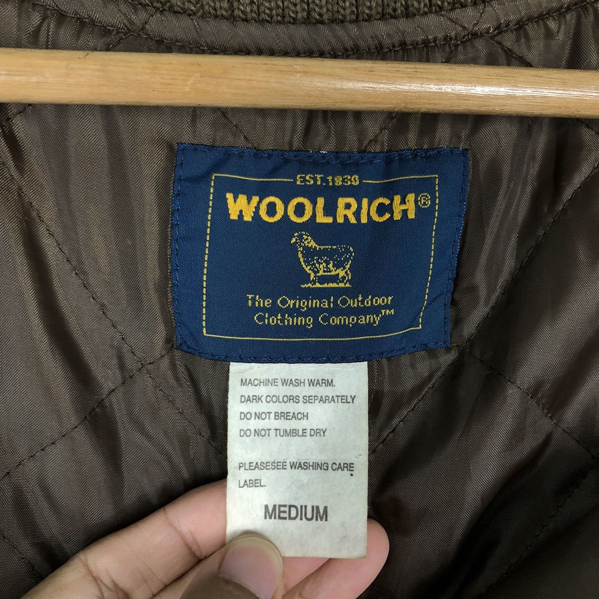 Woolrich Woolen Mills 🔥Vintage Cropped Biker Jacket Woolrich Corduroy Zipper Size US M / EU 48-50 / 2 - 18 Thumbnail
