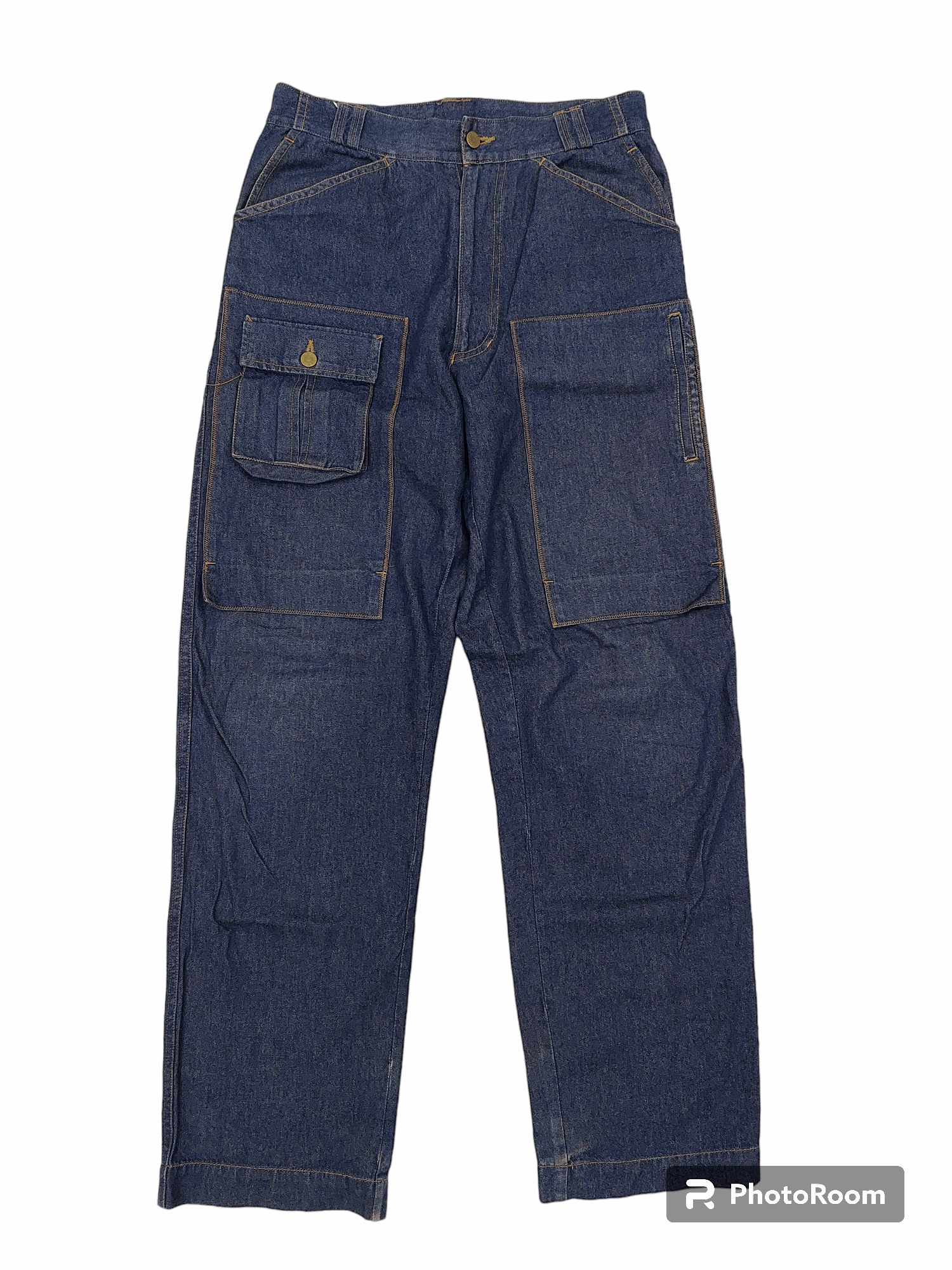 image of Avant Garde x Yoshiyuki Konishi Jeans Pant in Dark Blue, Men's (Size 31)