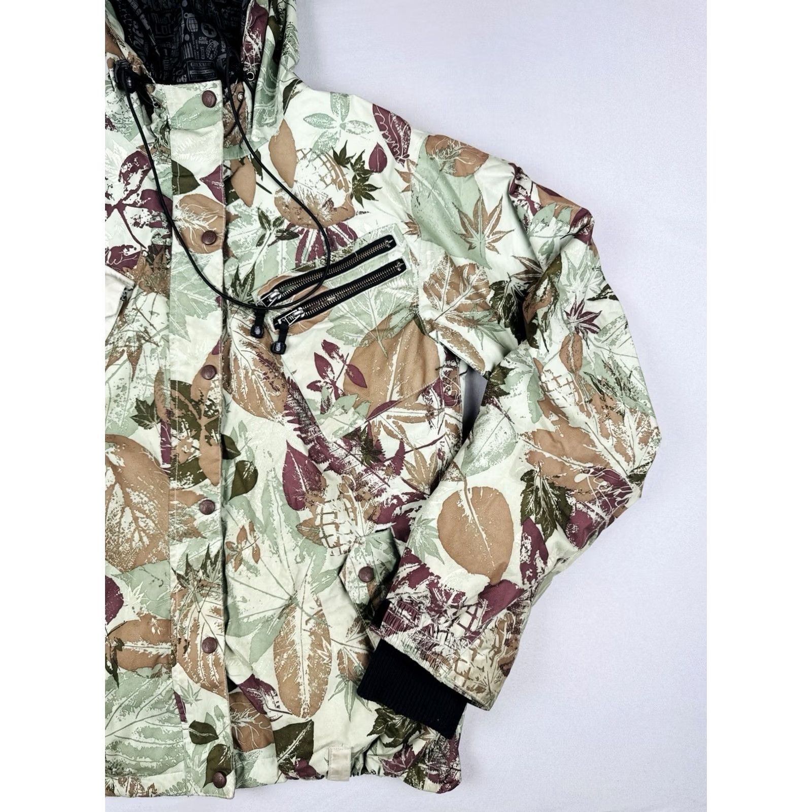 Y/Project Grenade Fatigue Project Snowboard Ski Jacket Leaf Camo Y2K Hooded Large Size US L / EU 52-54 / 3 - 3 Thumbnail