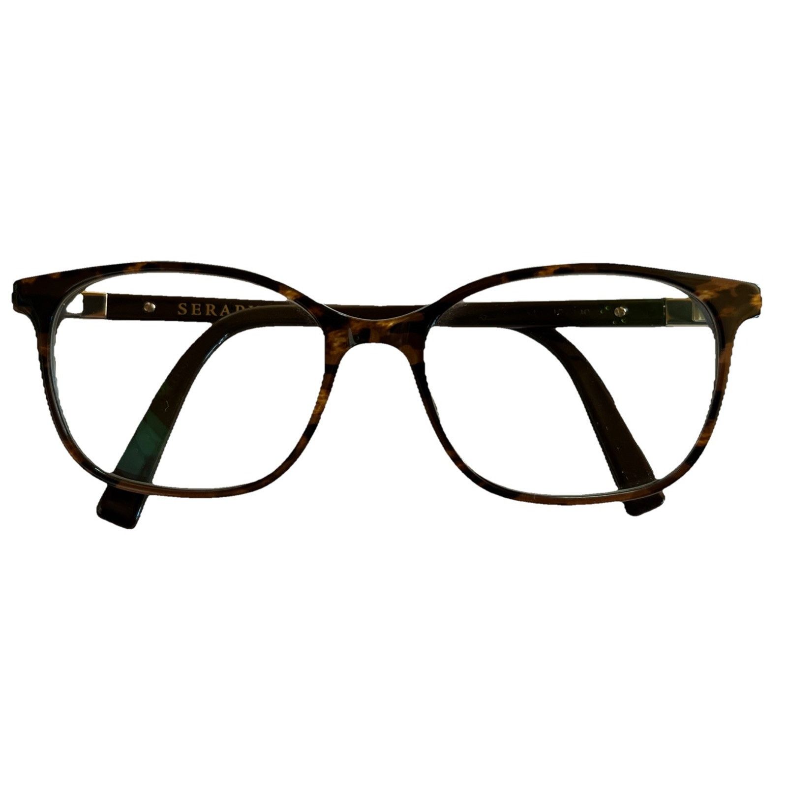SERAPHIN Seraphin Eyeglasses Frames Tortoise Brown Full Rim Unisex Size ONE SIZE - 1 Thumbnail