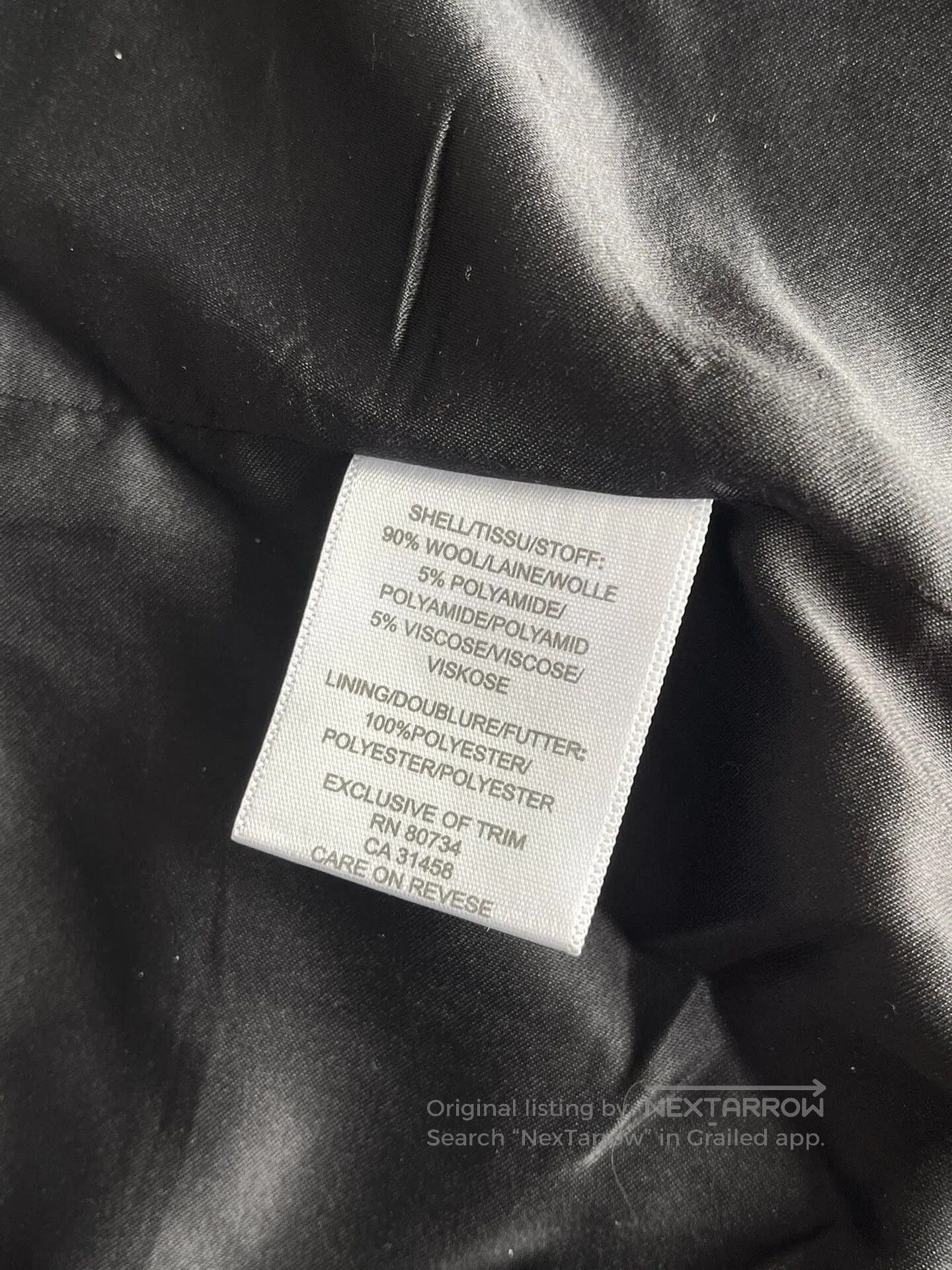 Helmut Lang Helmut Lang Double Breasted Wool Hooded Coat. Size US M / EU 48-50 / 2 - 7 Thumbnail