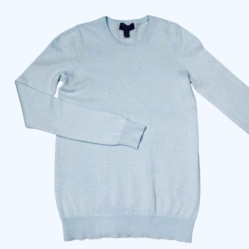 Charter Club Charter Club 100% Cashmere Light Blue Sweater Size XS Size XS / US 0-2 / IT 36-38 - 4 Thumbnail