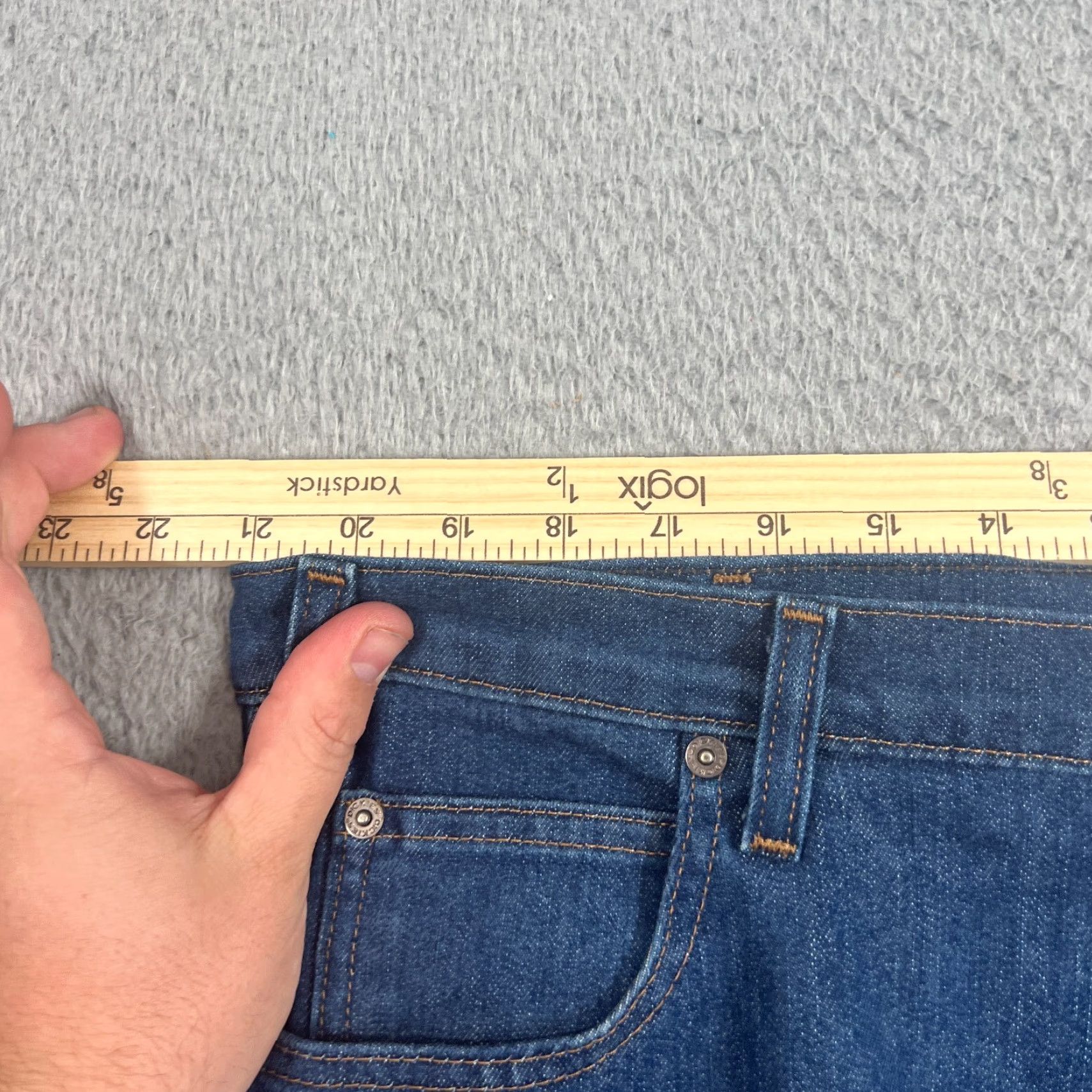 Dickies VINTAGE Dickies Jeans Men 42x30 Relaxed Fit Straight Leg Cargo Carpenter Workwear Blue 90s Mens Size US 42 / EU 58 - 4 Thumbnail