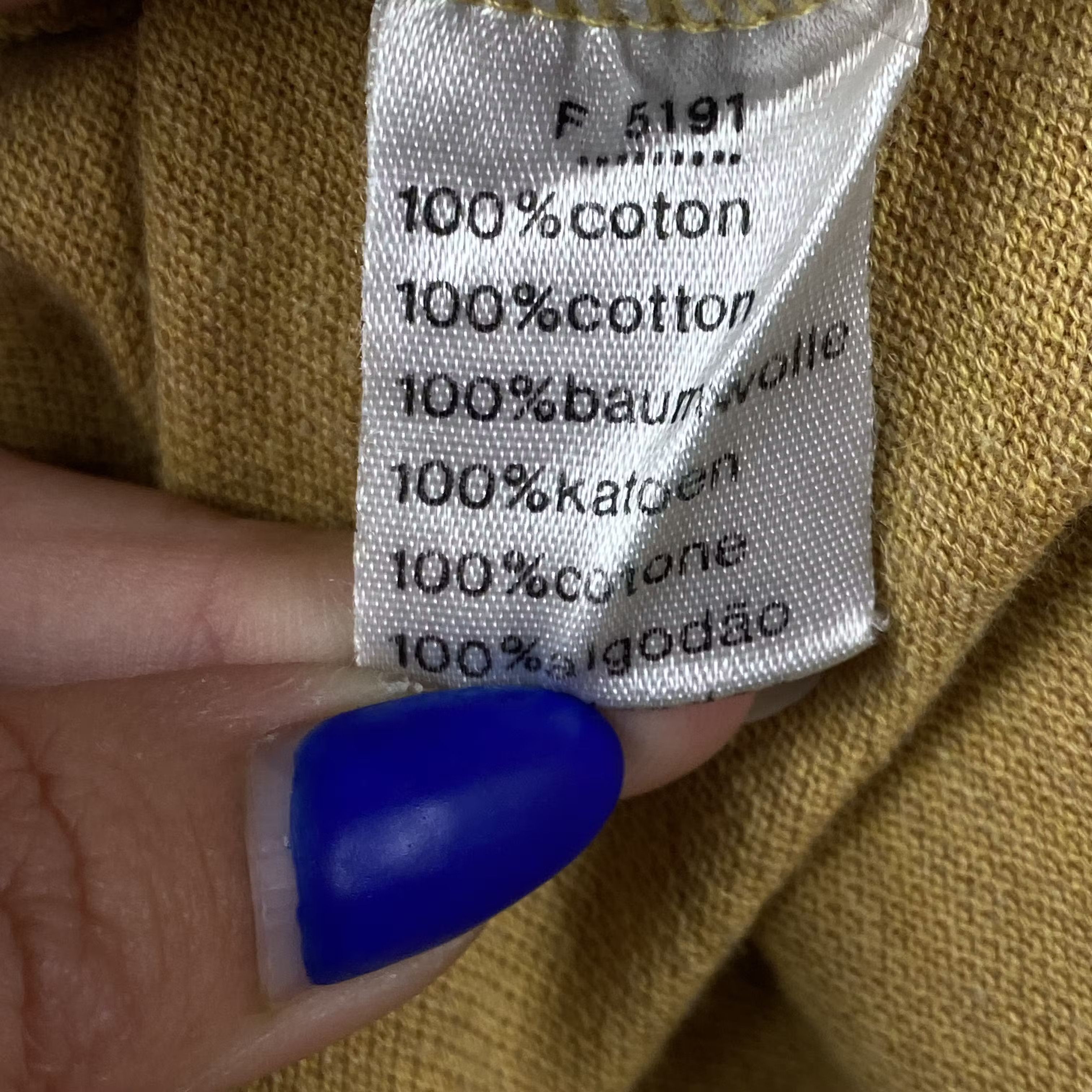 Lacoste × Vintage Men’s Polo T-Shirt Lacoste Vintage Size 6 XL Yellow Size US XL / EU 56 / 4 - 5 Thumbnail