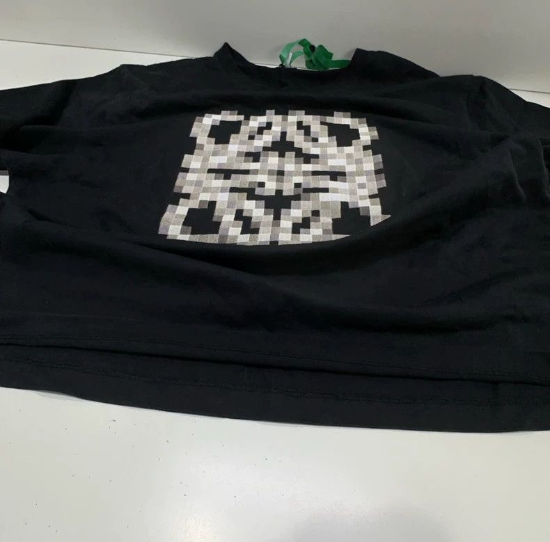 Loewe LOEWE Pixelated embroidery loose short sleeve T-shirt Size US L / EU 52-54 / 3 - 4 Thumbnail