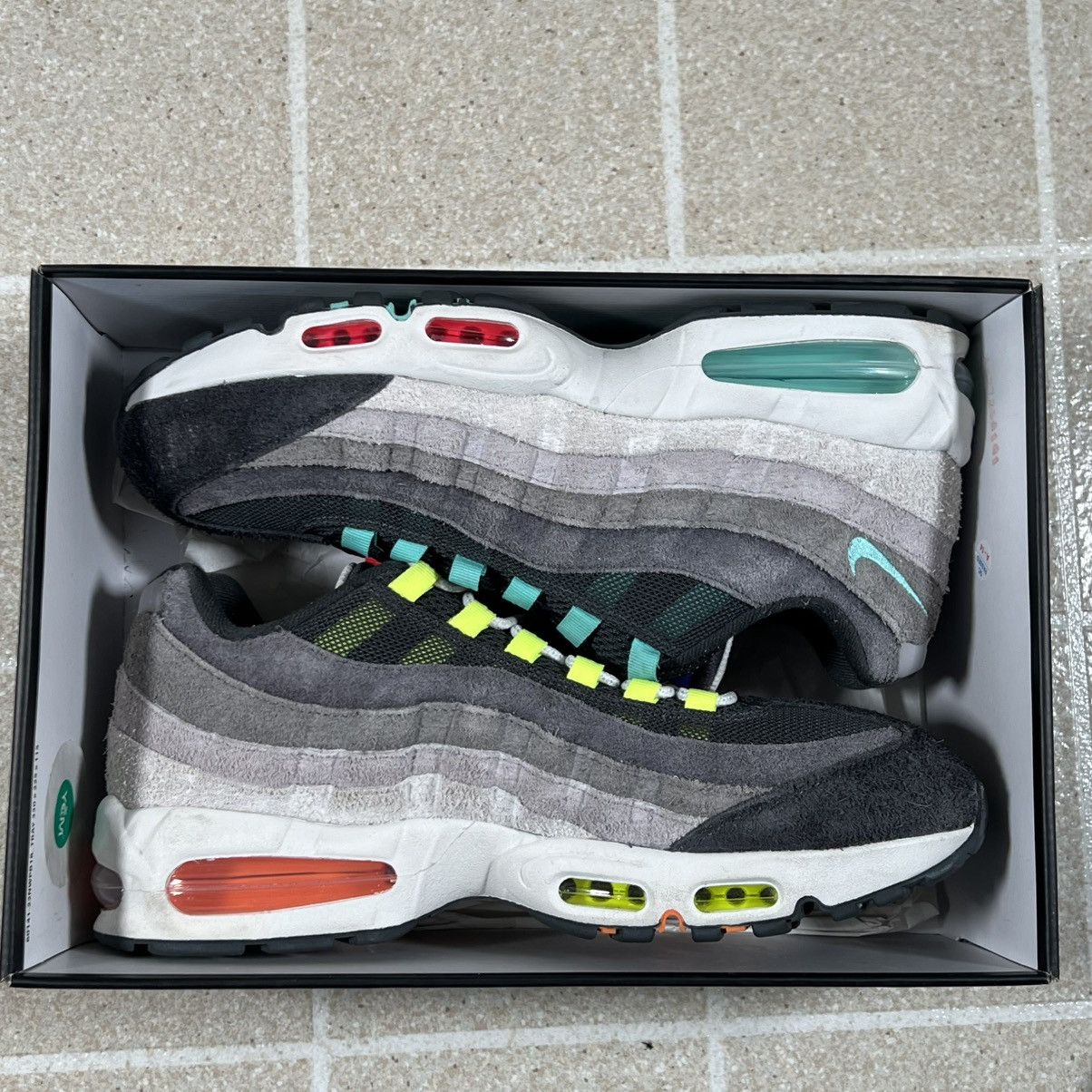 Nike Nike Air Max 95 Big Bubble PRM Greedy Size 11.5 Multi Color Size US 11.5 / EU 44-45 - 9 Thumbnail