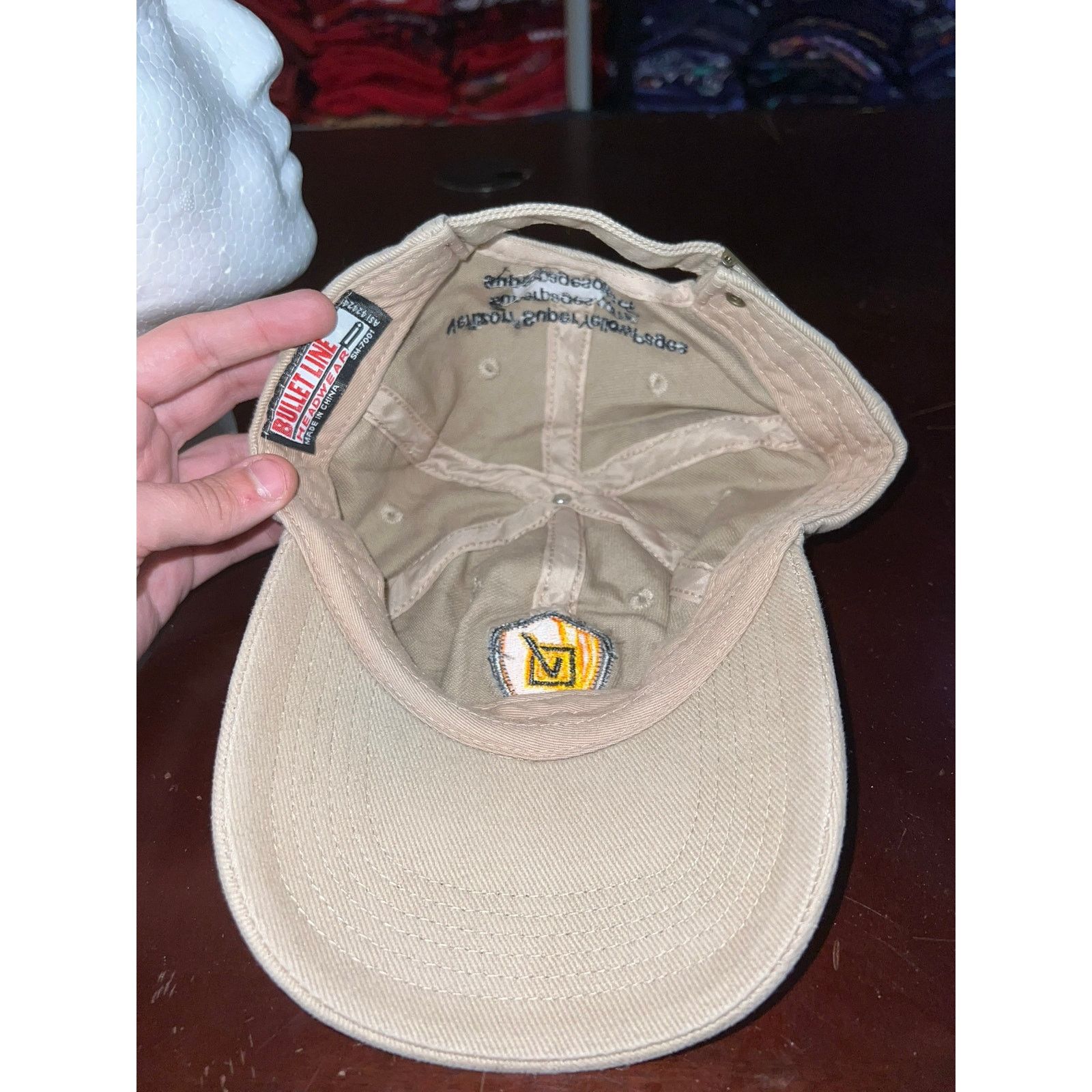 Vintage Super Yellow Pages Hat Verizon Super Page Brown Cap Headwear Size ONE SIZE - 6 Thumbnail