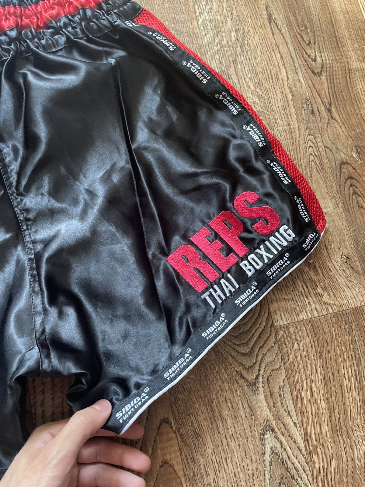 Flight Club Vintage Kickboxing Muay Thai Shorts Box Fighting UFC Size US 36 / EU 52 - 4 Thumbnail