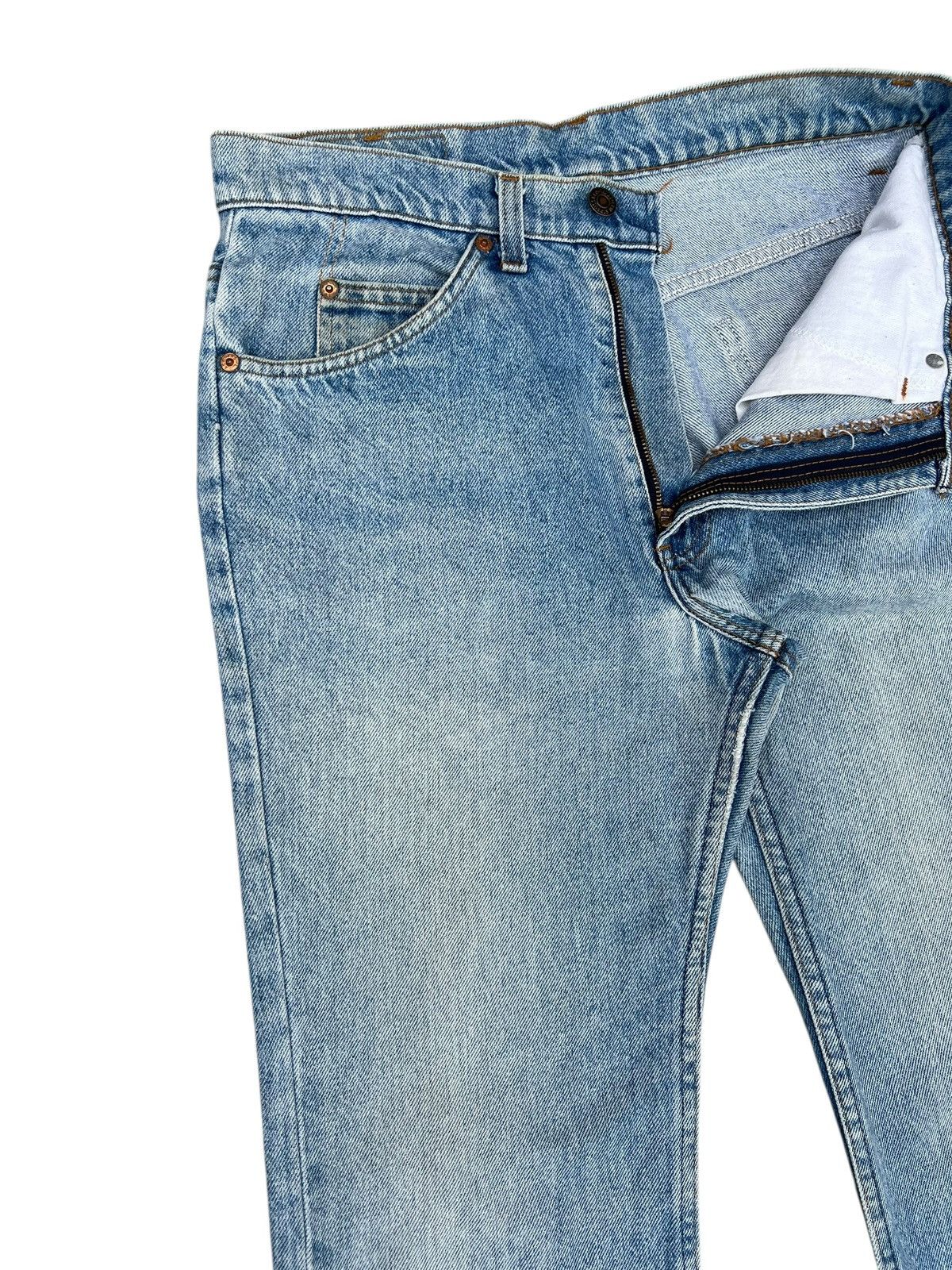 Levi's VTG 80s Levi’s 517 Orange Tag Aging Mud Denim Flare Jeans Size US 31 - 8 Thumbnail