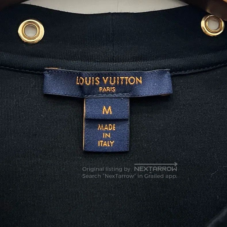 Louis Vuitton Louis Vuitton Black neckline gold presbyopic short sleeve Size US M / EU 48-50 / 2 - 5 Thumbnail