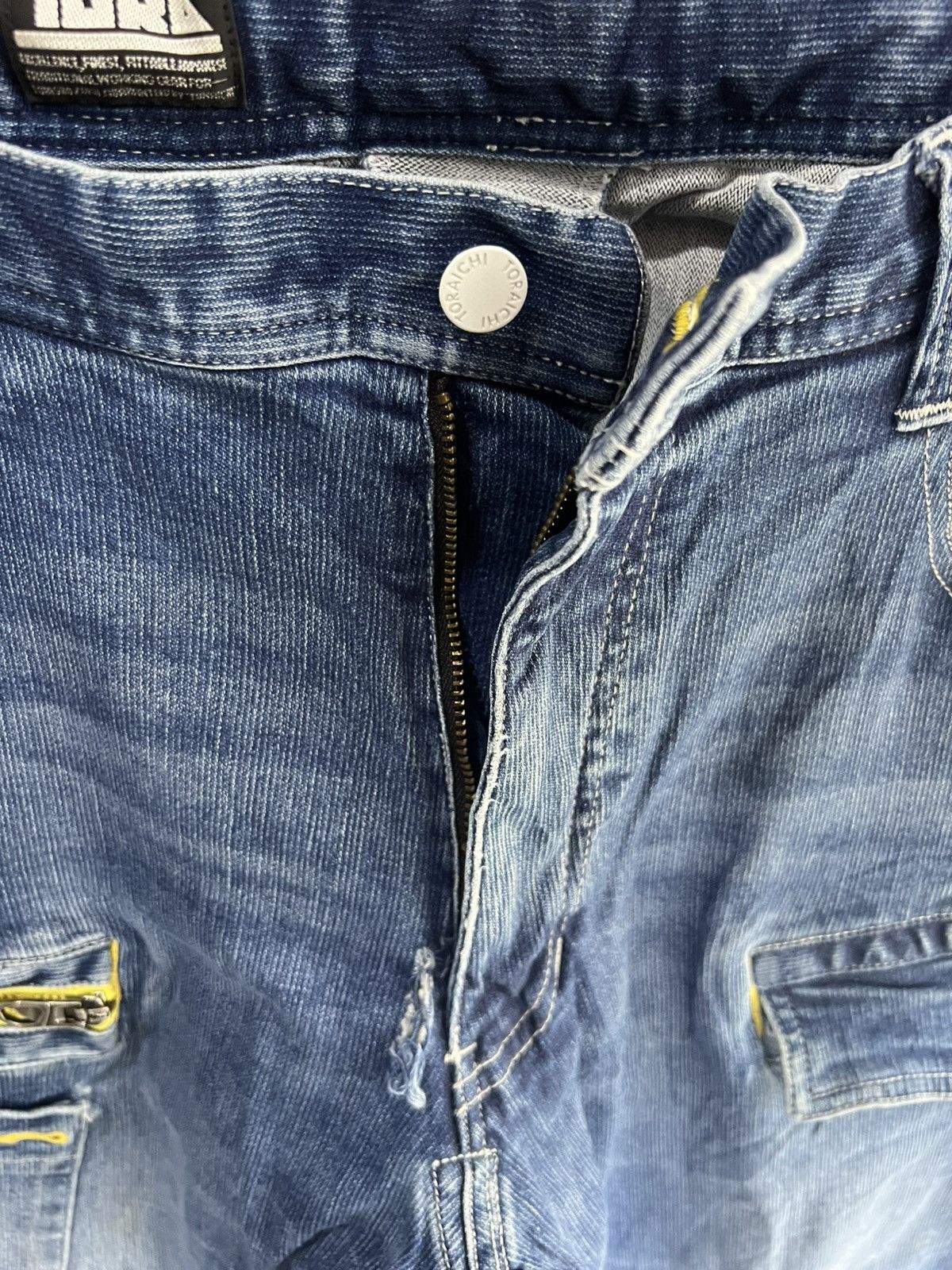 Other 🔥Toraichi Skinny Cargo Distressed Denim Size US 34 / EU 50 - 11 Thumbnail