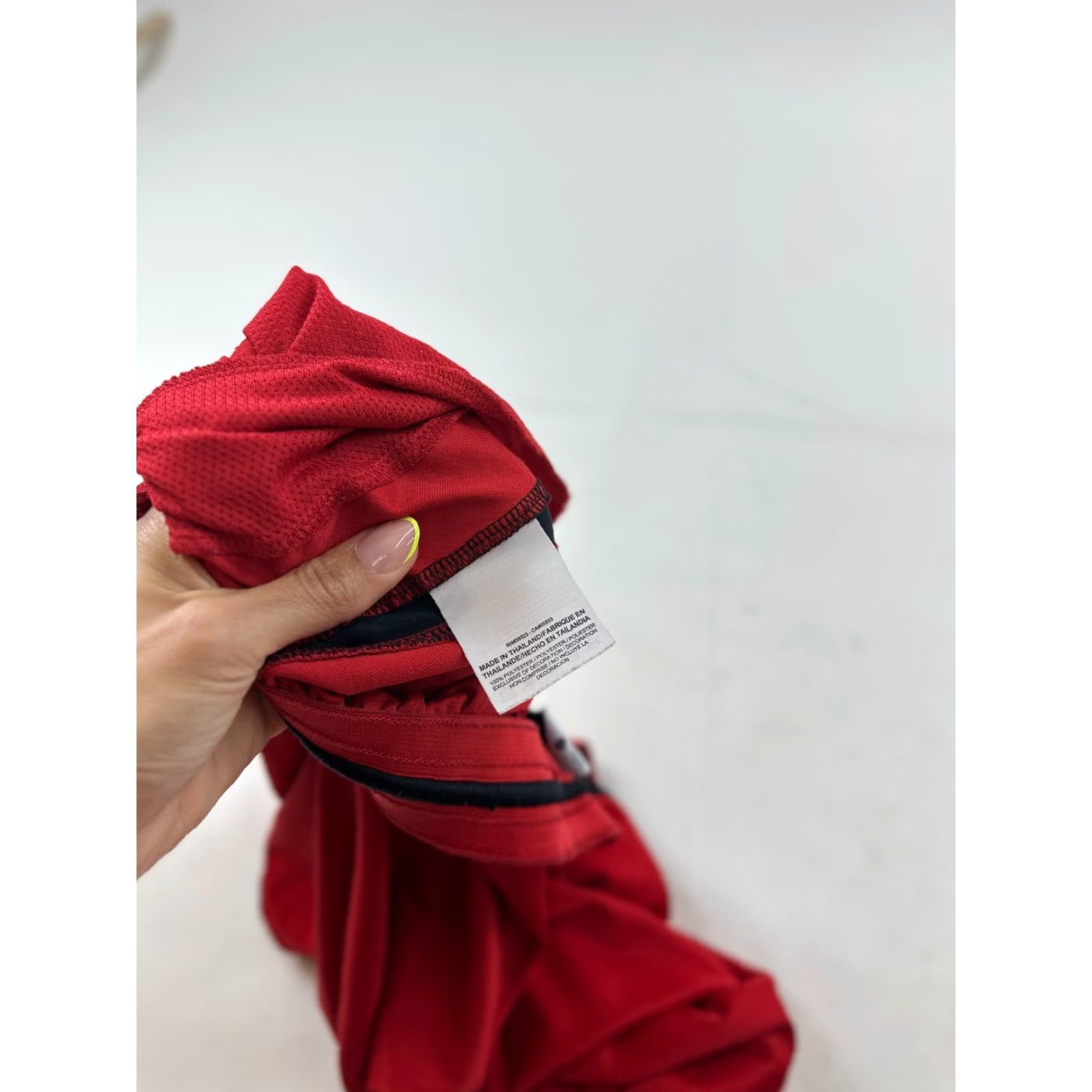 Nike Nike Shorts Mens Large Red Dri-Fit Basketball Cross Training 646422-657 Fashion Athletic Pockets 9.25 Inseam Spring Summer Size US 33 - 7 Thumbnail