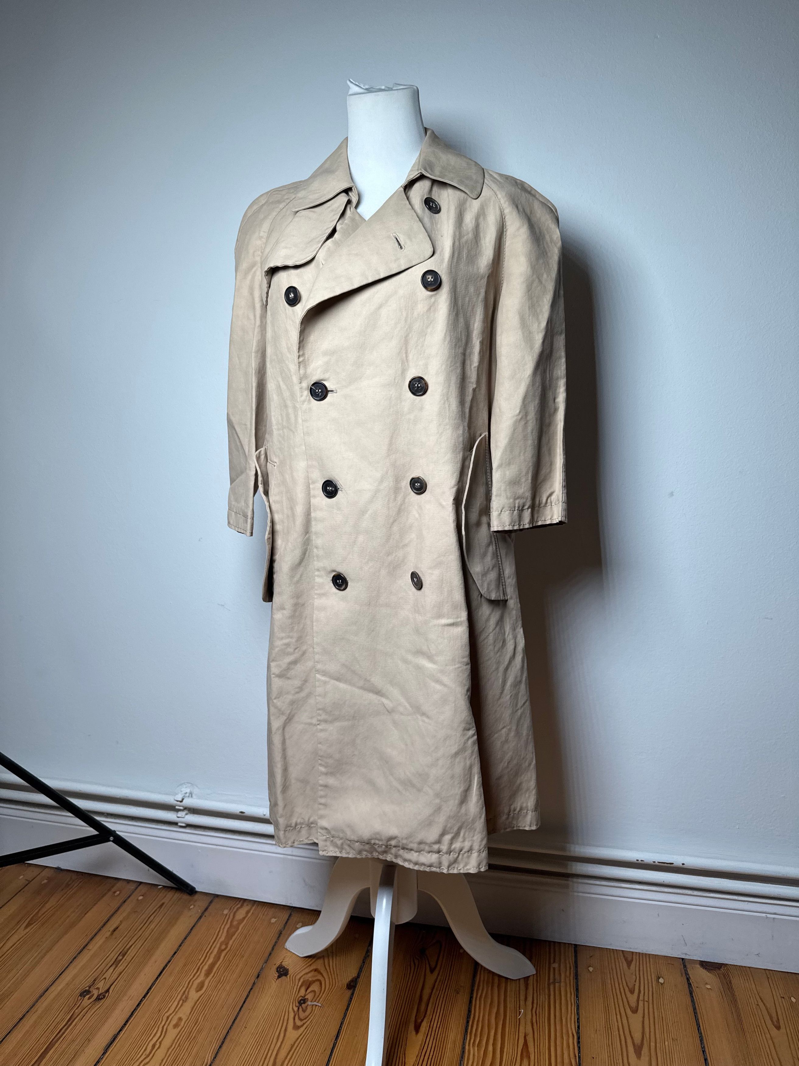 Marni Vintage Trenchcoat Beige 40/L Size L / US 10 / IT 46 - 1 Thumbnail