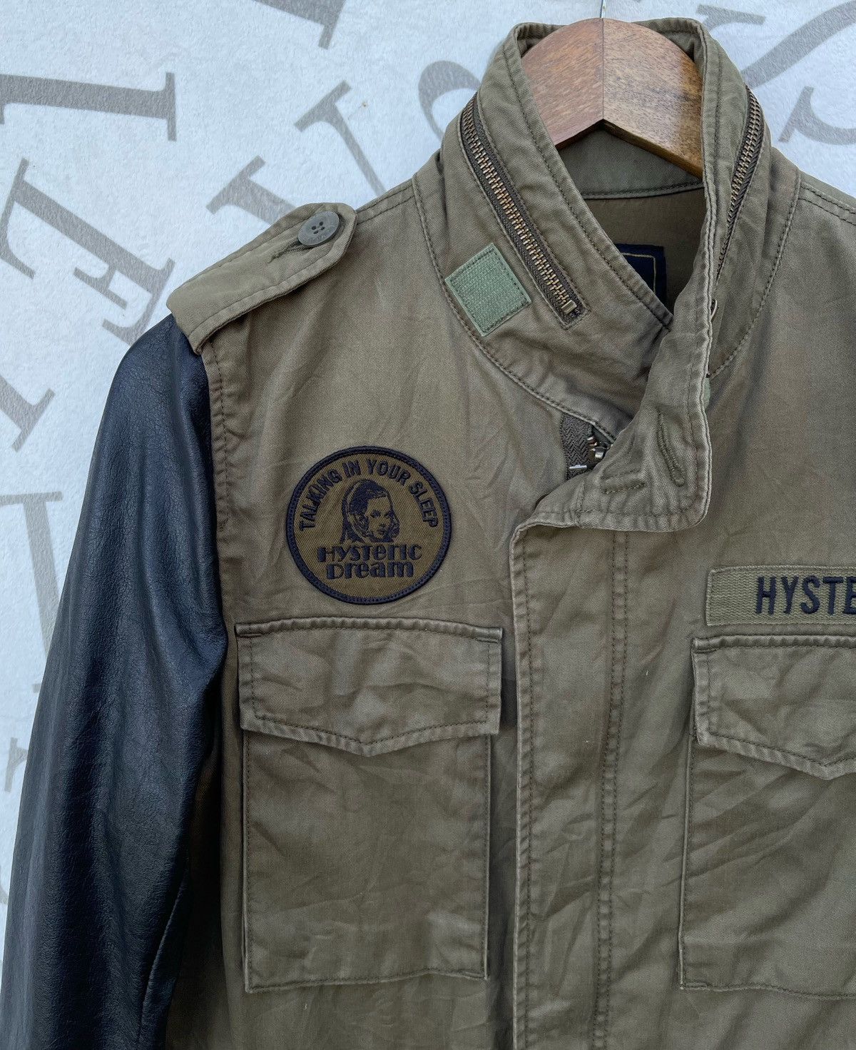 Hysteric Glamour 🔥 Hysteric Glamour "Talking In Your Sleep" Military Jacket Size US S / EU 44-46 / 1 - 7 Thumbnail