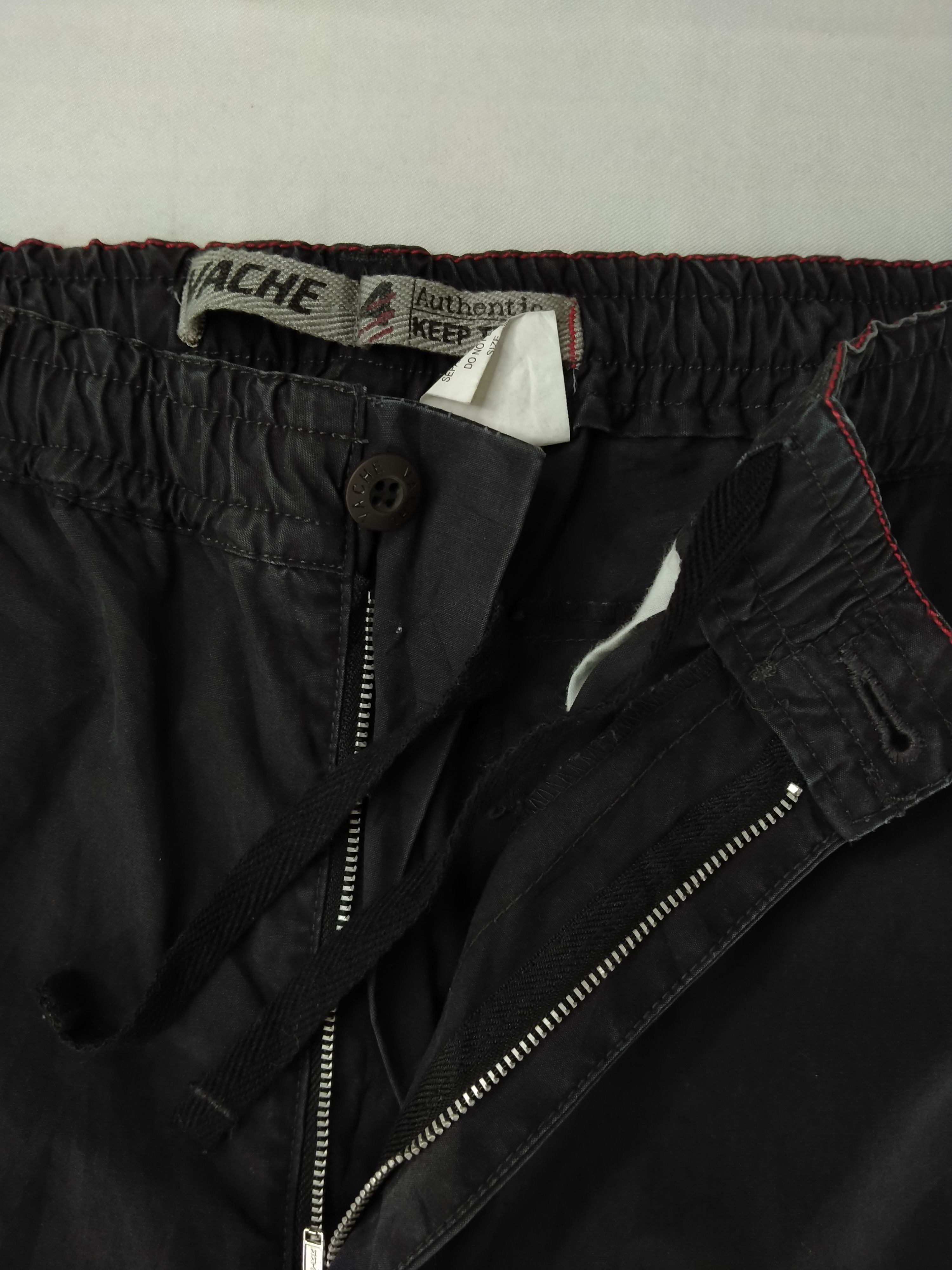 Japanese Brand Vache Japanese Brand Elastic Cargo Multi Pocket Pants -CP133 Size US 33 - 10 Thumbnail