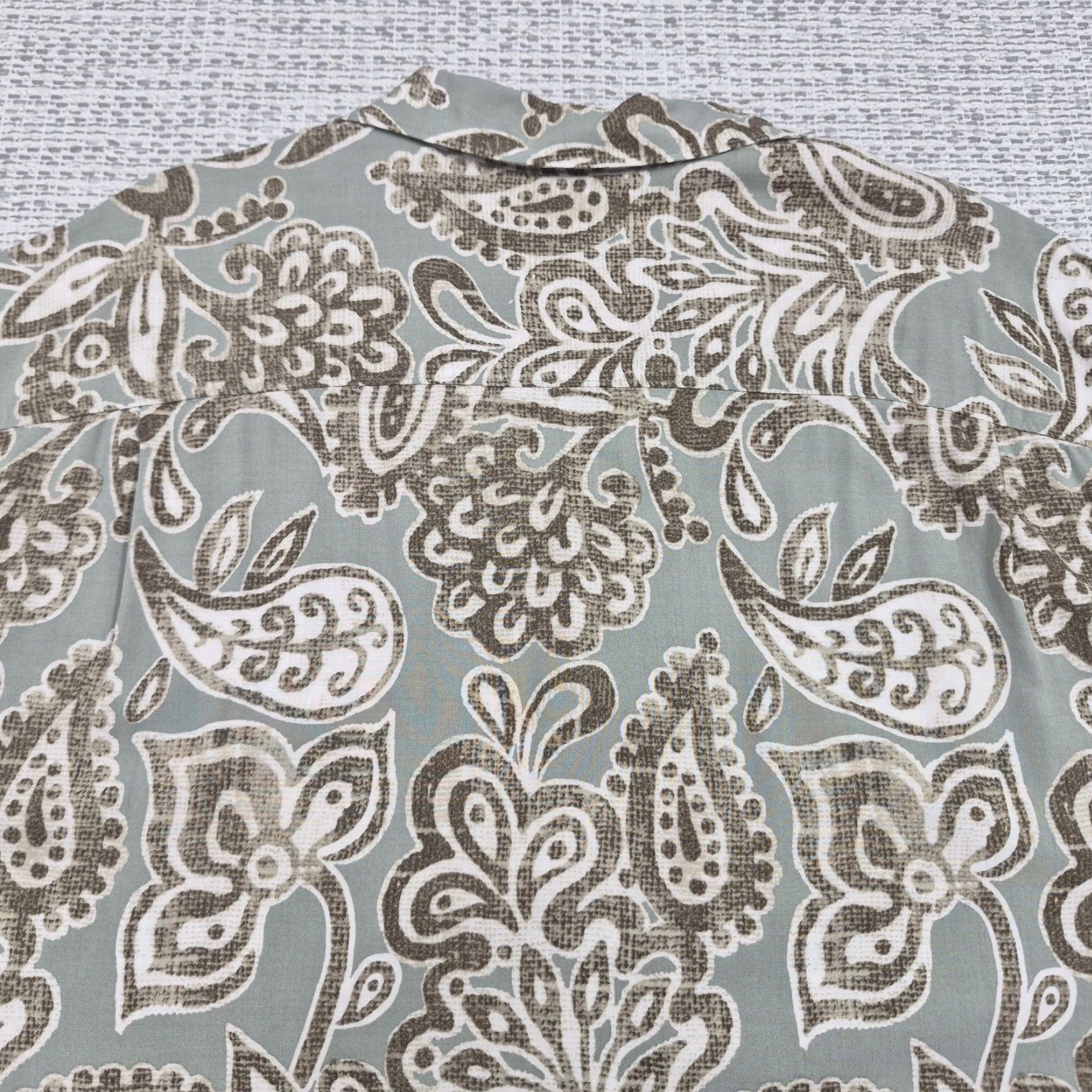 Vintage Caribbean Hawaiian Button Up Shirt Mens Large Paisley Short Sleeve Tropical Size US L / EU 52-54 / 3 - 7 Thumbnail