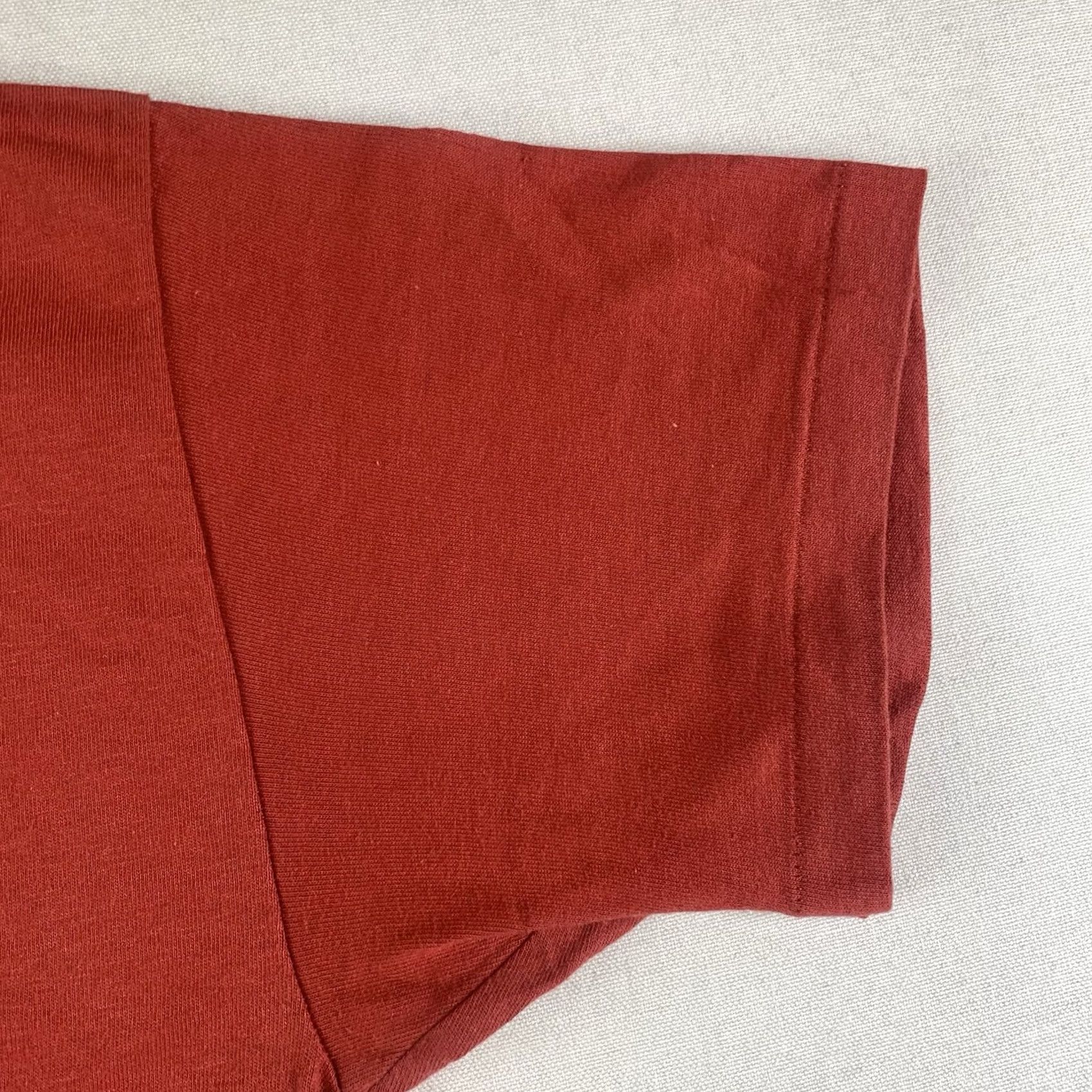 Changes VINTAGE Changes tag God Bless America Single Stitch T-Shirt Mens Med Made In USA Shirt Mens Medium Red USA 90s Flag Patriotic Logo Streetwear Size US M / EU 48-50 / 2 - 5 Thumbnail