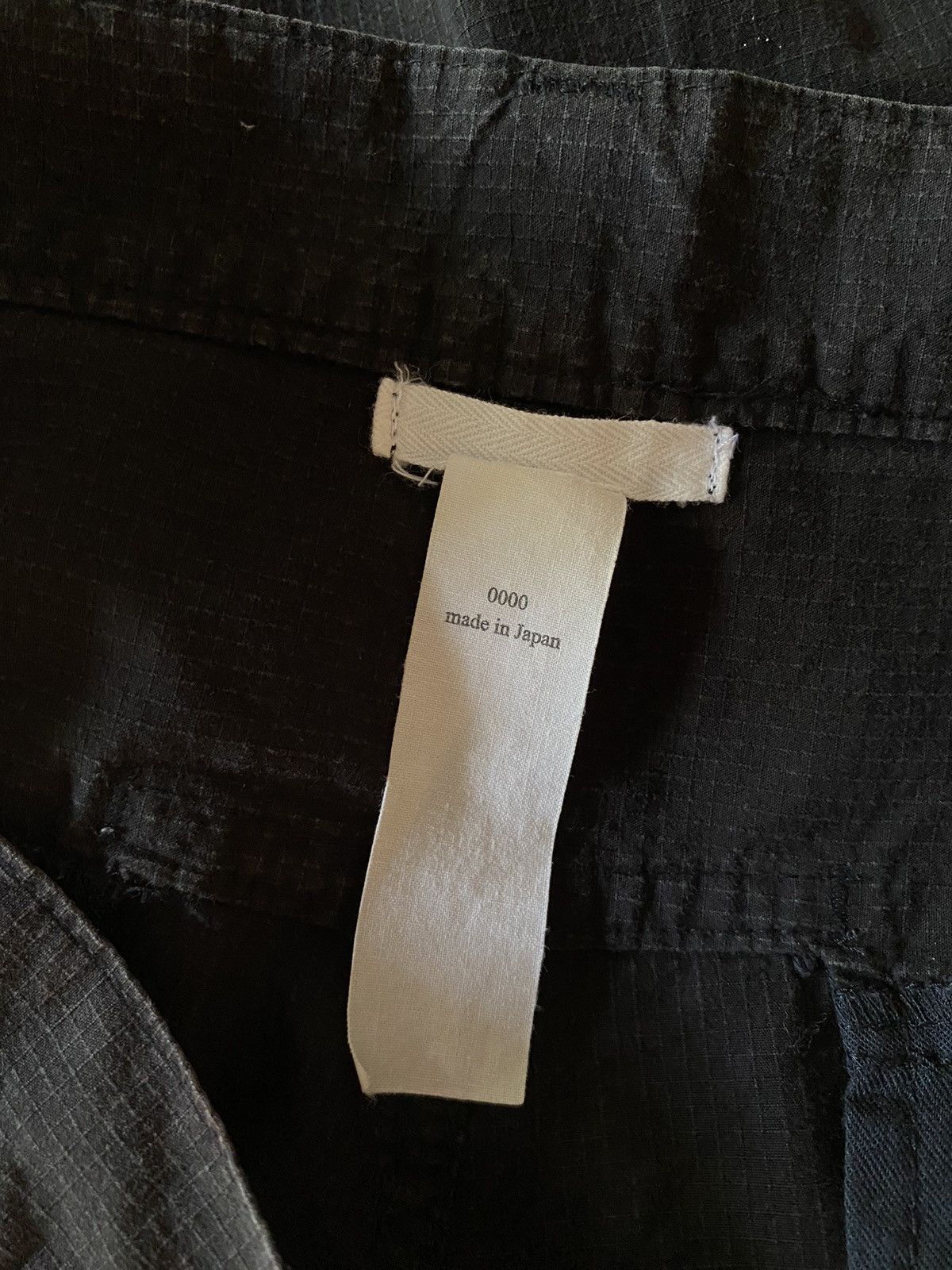 0 × Japanese Brand 0000 by N 44 Acc Black Long Pants with Zippered Ankles Size US 31 - 3 Thumbnail