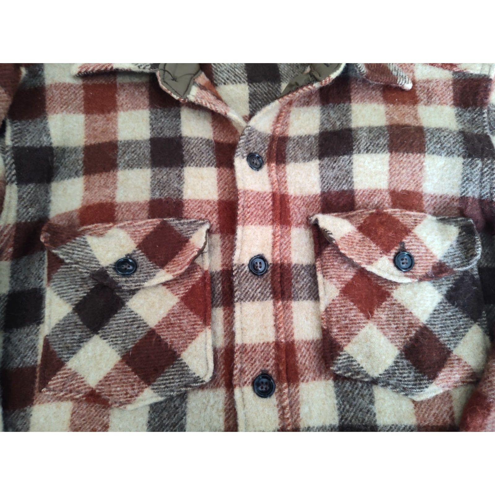 Vintage Vintage Woolrich Men’s Wool Flannel Shirt Sz M Long Sleeve Button Up Plaid Fall Winter Size US M / EU 48-50 / 2 - 7 Thumbnail