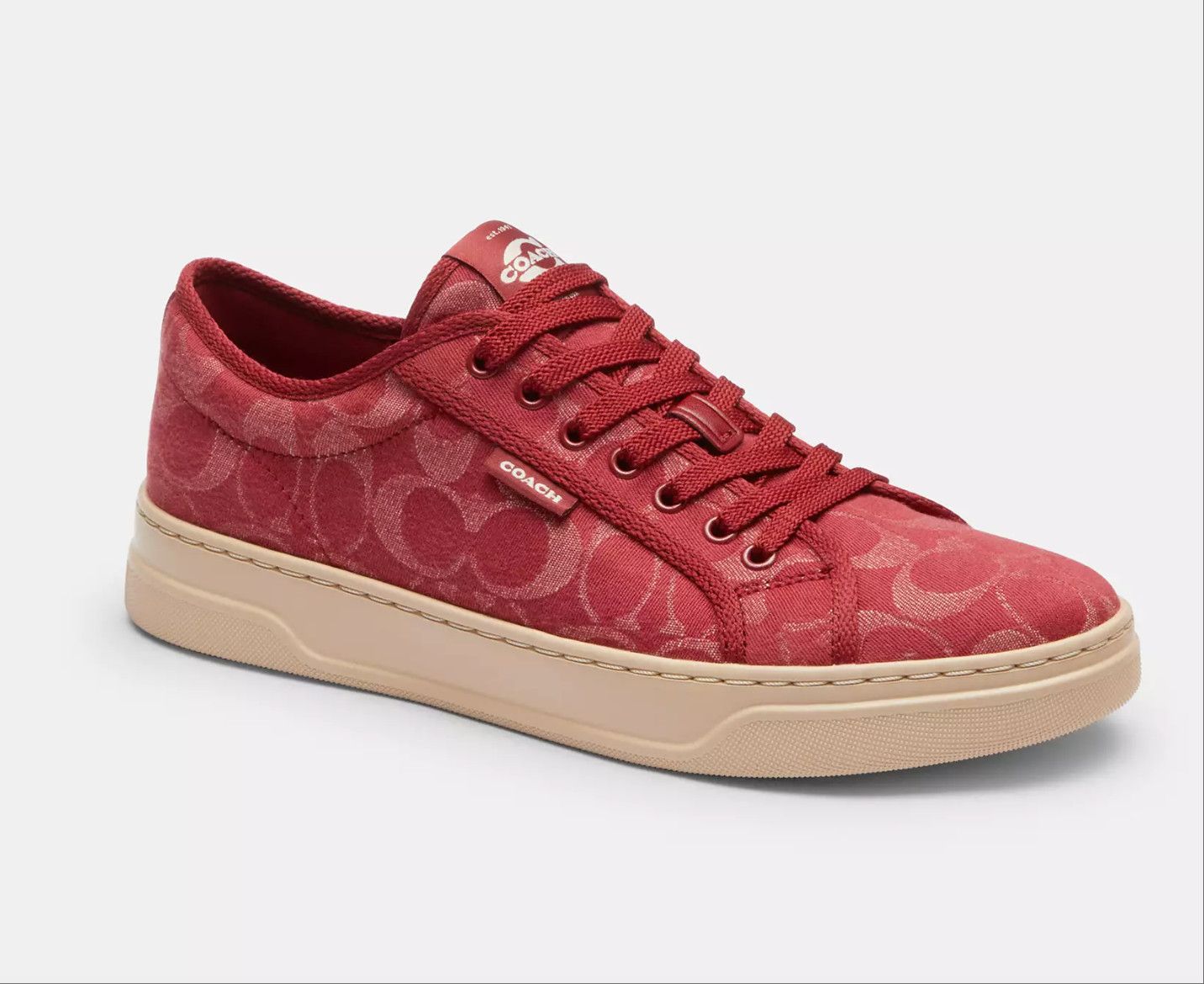 Coach Canvas Sneaker In Signature Denim CDE35 Size US 6.5 / IT 36.5 - 8 Thumbnail