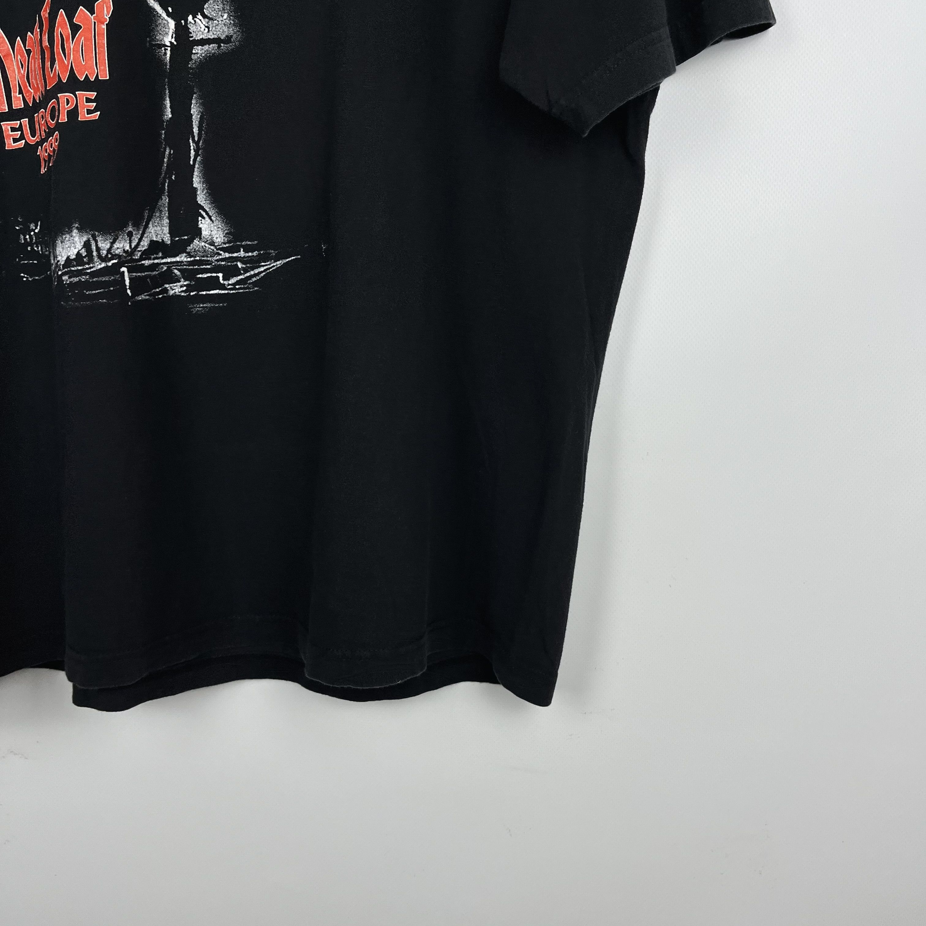 Band Tees Vintage Meat Loaf Rock Band Europe Tour T Shirt 1999 Size US M / EU 48-50 / 2 - 18 Thumbnail