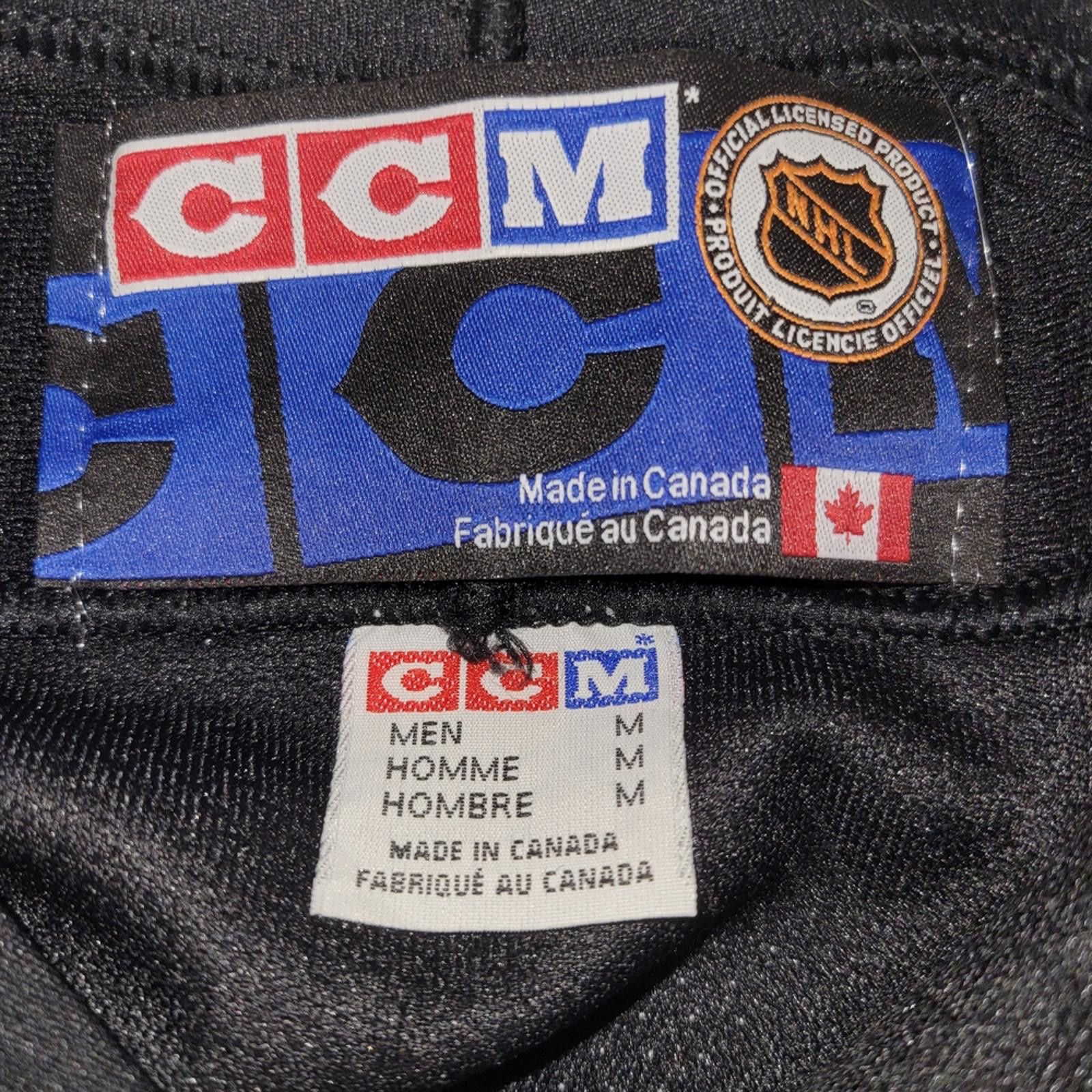 Ccm Vintage Mighty Ducks CCM Hockey Black Jersey, Medium Tall Size US M / EU 48-50 / 2 - 2 Thumbnail