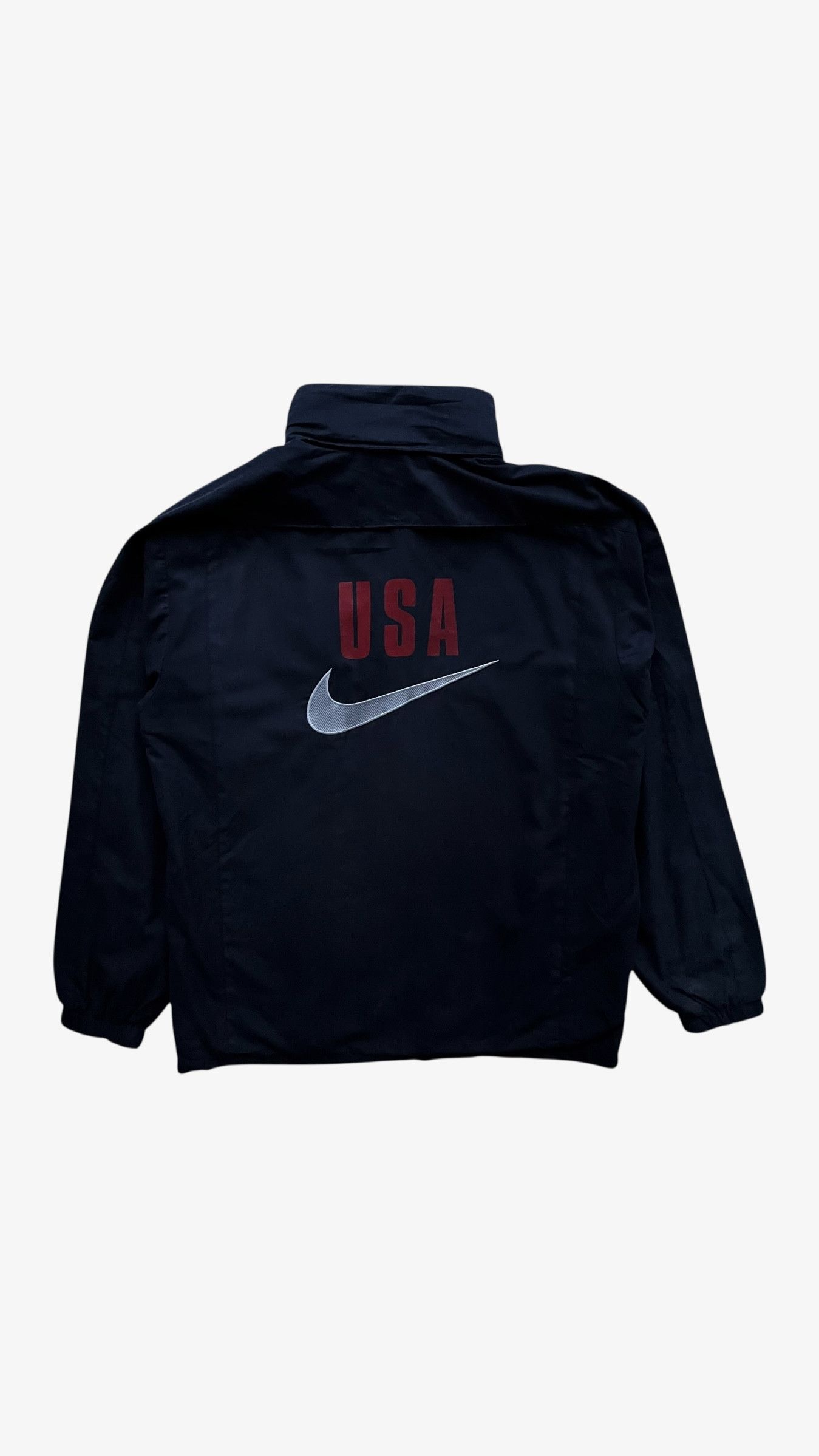 Nike Vintage Y2K Nike USA Team Navy Track Jacket Size US L / EU 52-54 / 3 - 1 Thumbnail