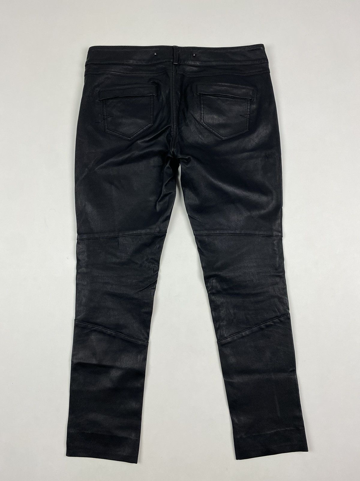 Other WMNS Barbara Bui Leather Biker Pants Size 27" / US 4 / IT 40 - 12 Thumbnail