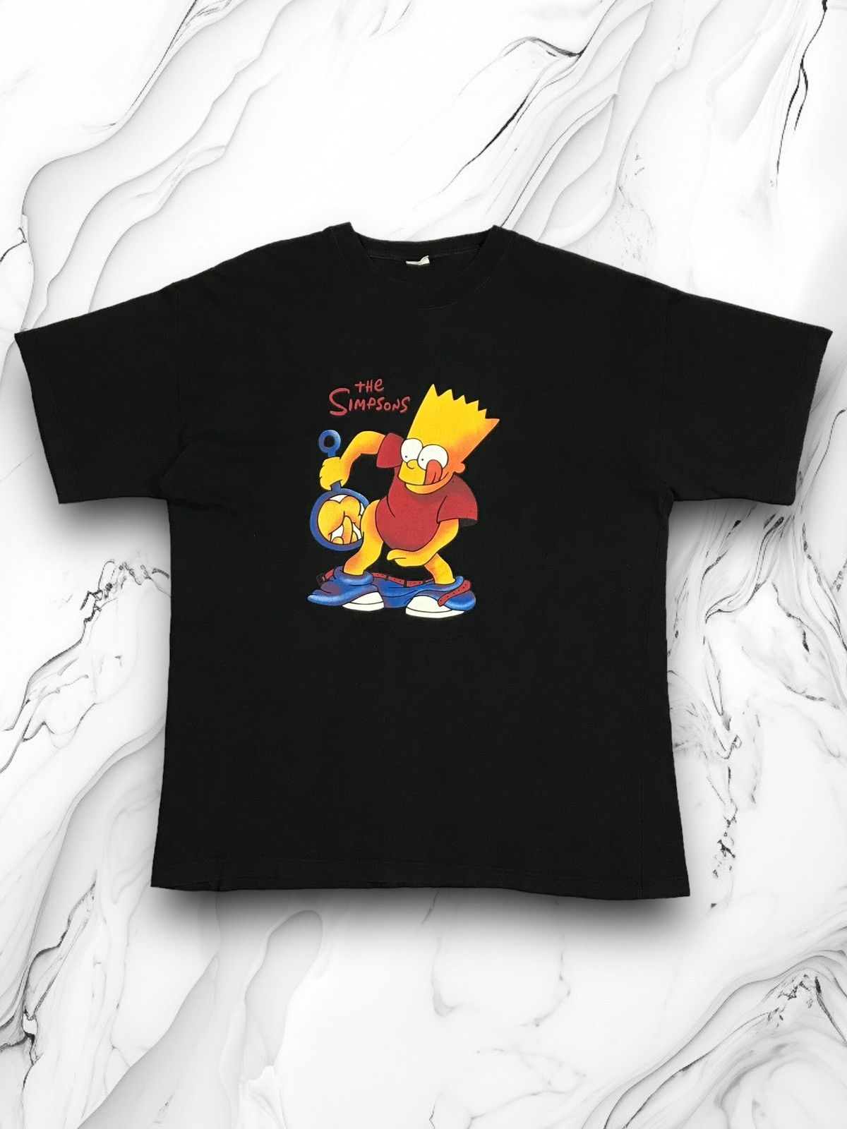 Crazy Shirts × Vintage RARE Vintage 90s Crazy Bart