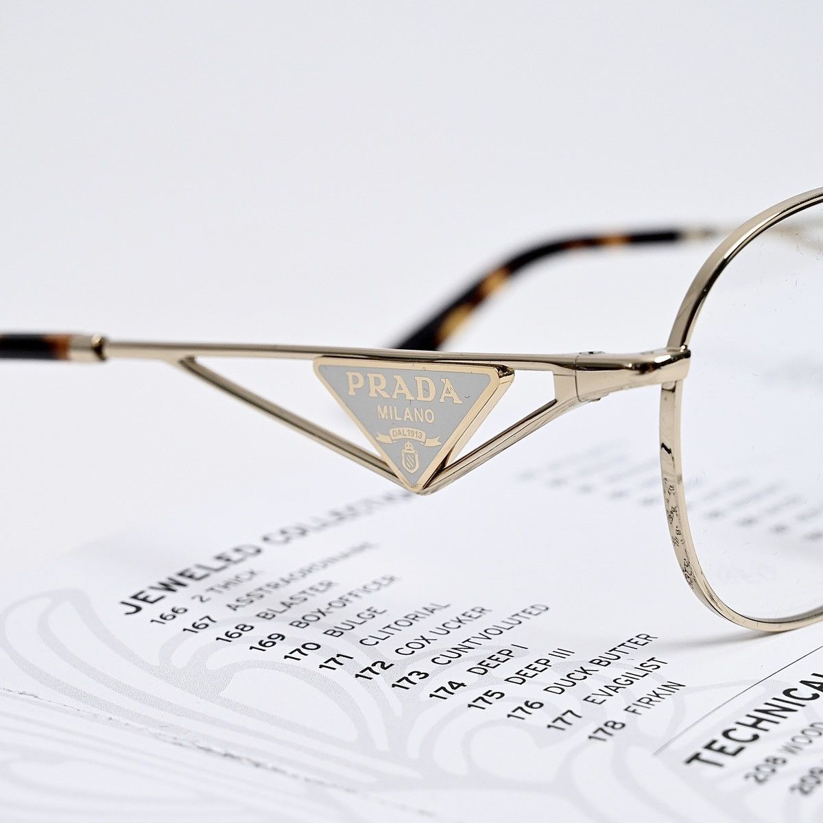 Prada PRADA PR A50V GLASSES Size ONE SIZE - 3 Thumbnail