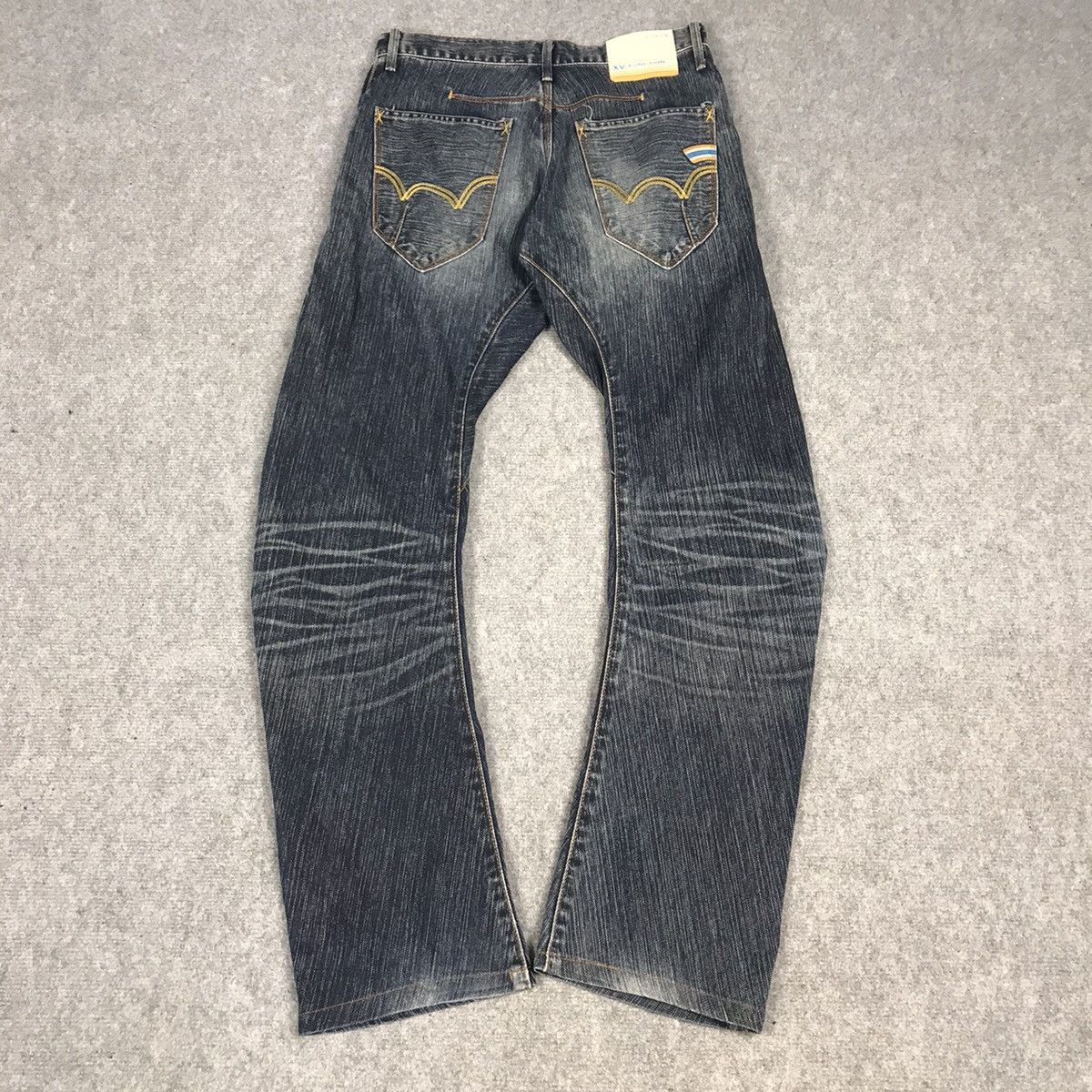 Japanese Brand BANANA STYLE DENIM DISTRESSED JEANS EDWIN PANTS Size US 28 / EU 44 - 8 Thumbnail