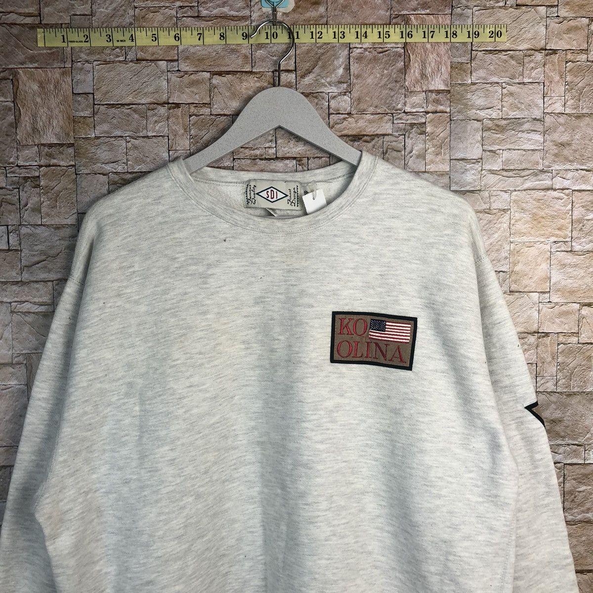 Japanese Brand SDI KoOlina Grey Sweatshirt #A191 Size US L / EU 52-54 / 3 - 2 Thumbnail