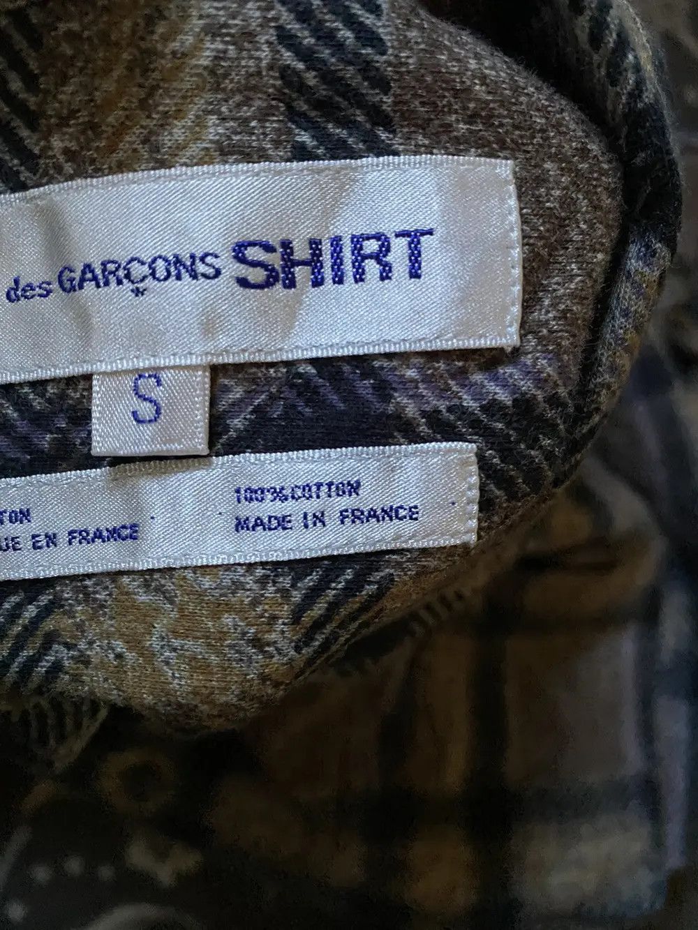 Comme des Garcons Rare Design Comme Des Garçons Flannel Shirt Jacket Size US S / EU 44-46 / 1 - 8 Thumbnail